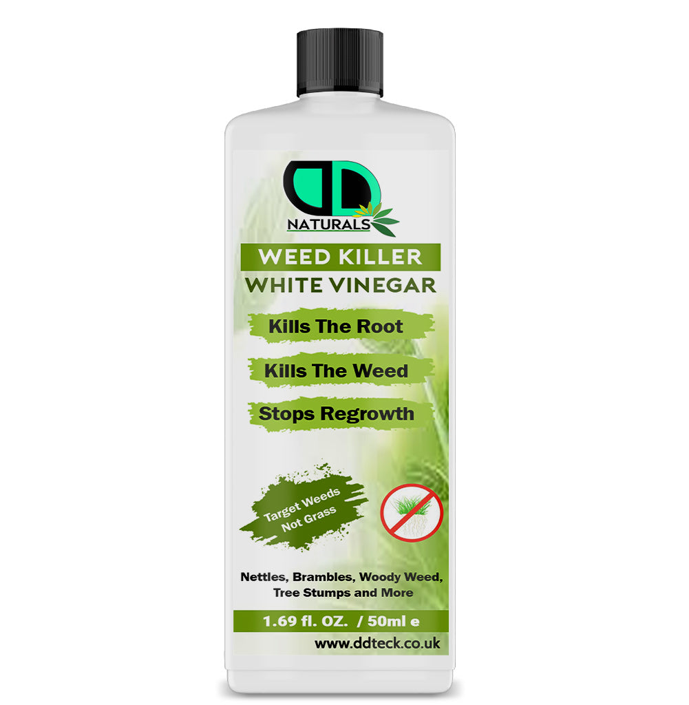 Weed Killer White Vinegar – Heavy Duty Root Killer & Regrowth Preventer