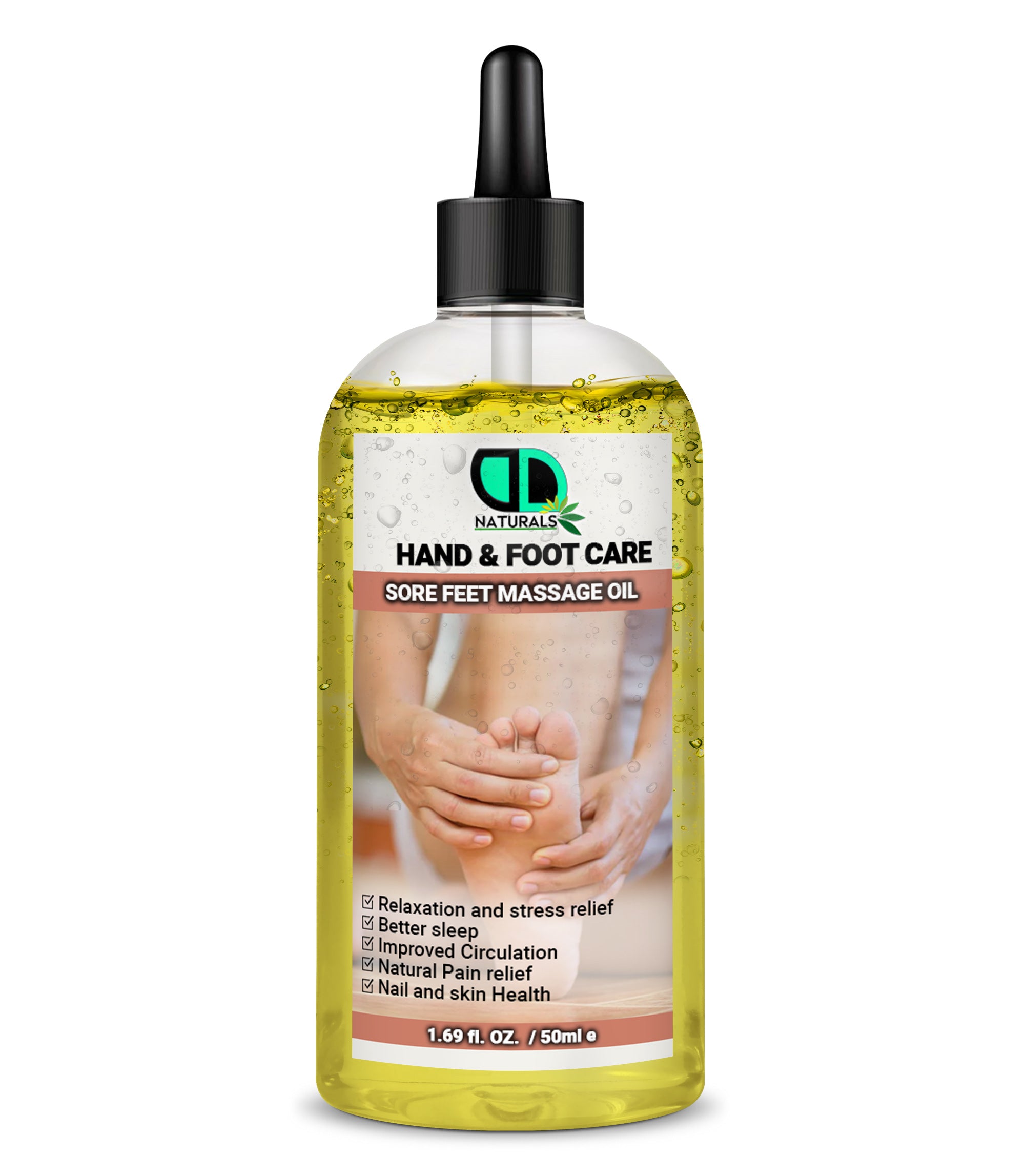 Hand & Foot Care – Sore Feet Massage Oil