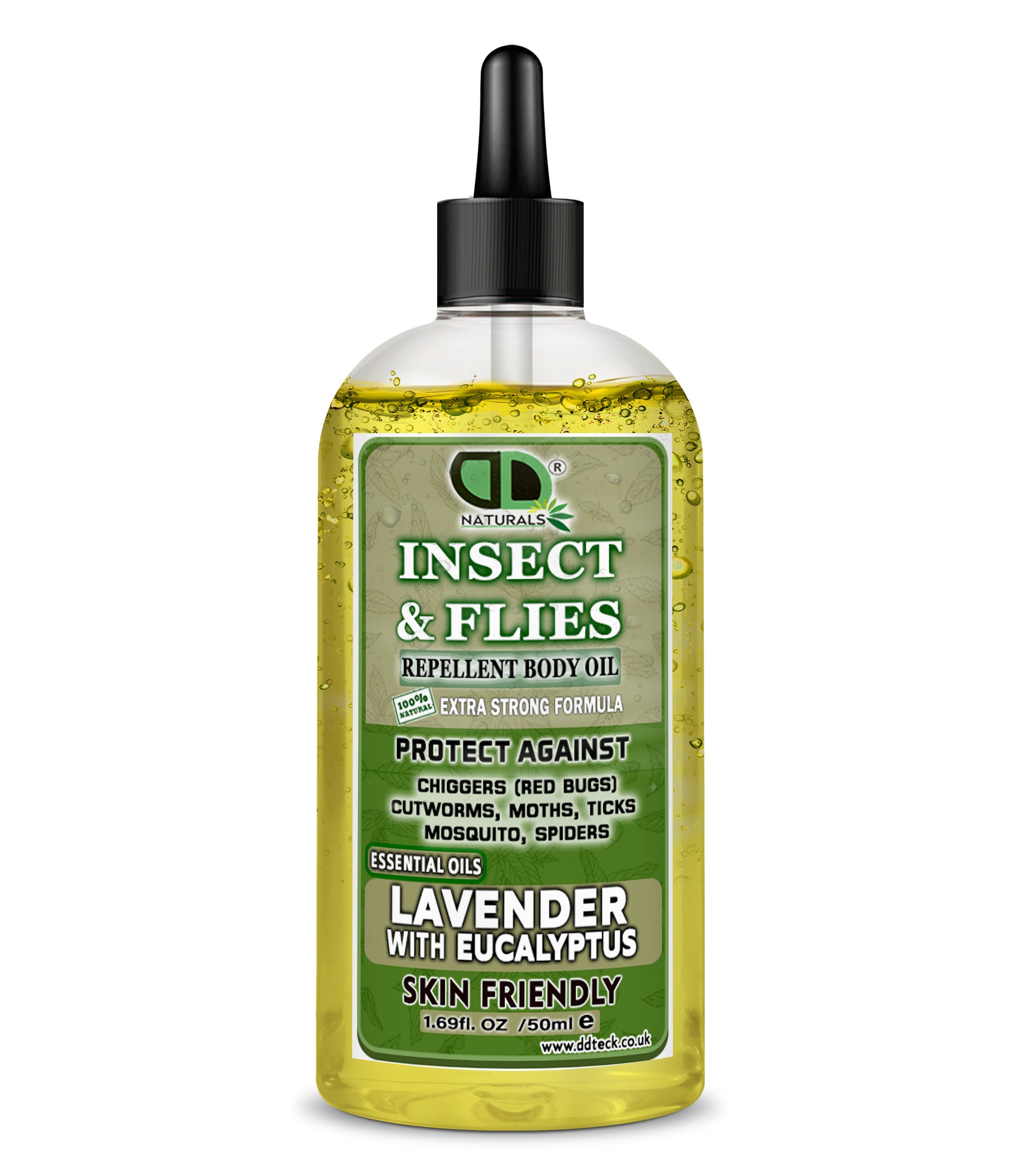 Insect Repellent with Lavender & Eucalyptus Essential Oils | Natural Bug Protection