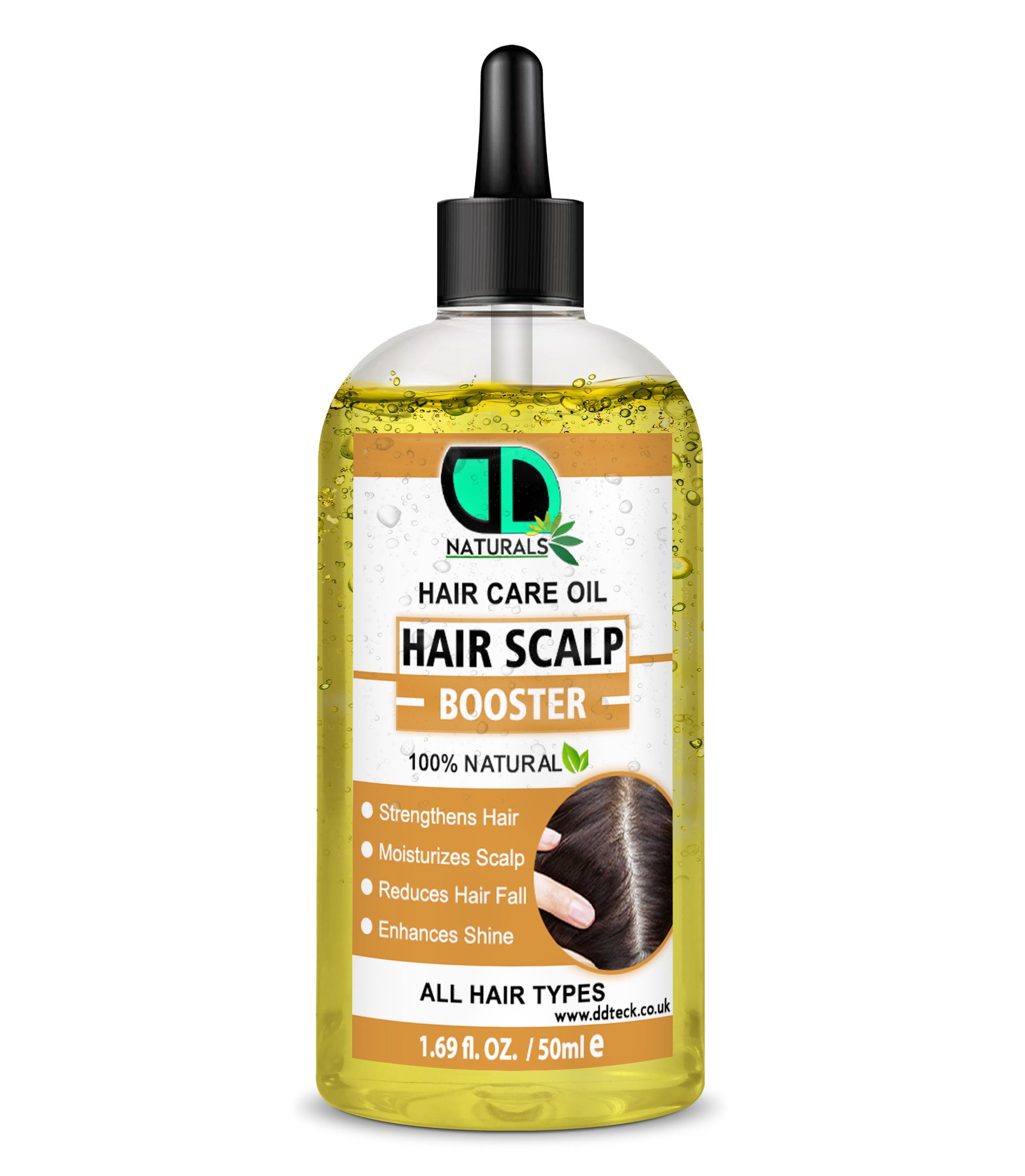 Natural Hair Scalp Booster | Strengthens Hair & Reduces Hair Fall