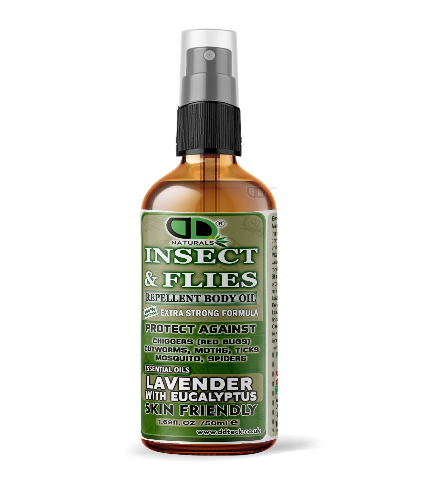 Insect Repellent with Lavender & Eucalyptus Essential Oils | Natural Bug Protection