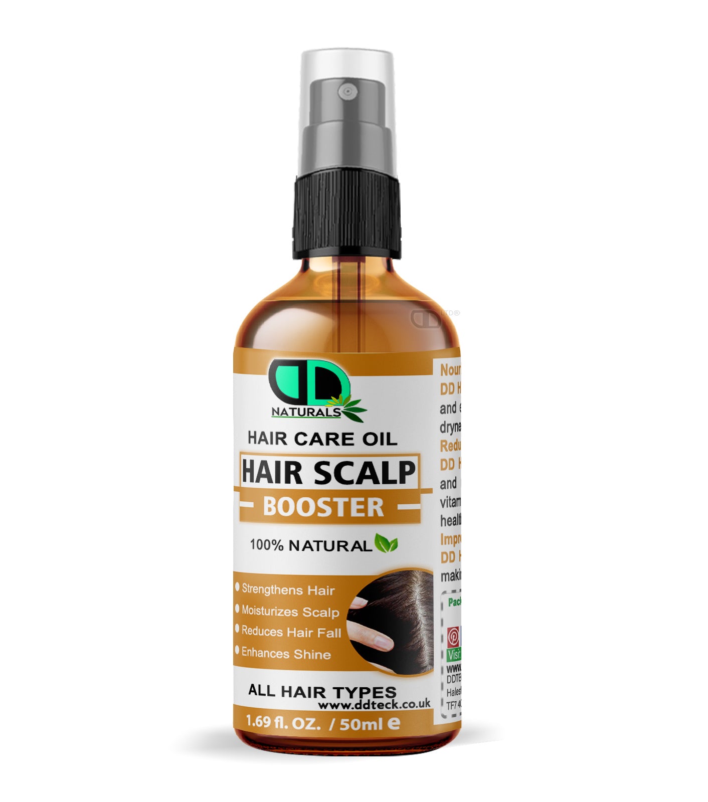 Natural Hair Scalp Booster | Strengthens Hair & Reduces Hair Fall