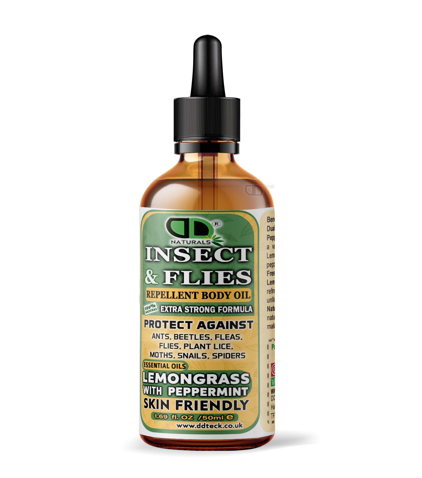 Lemongrass & Peppermint Insect Repellent – Extra Strong Natural Formula