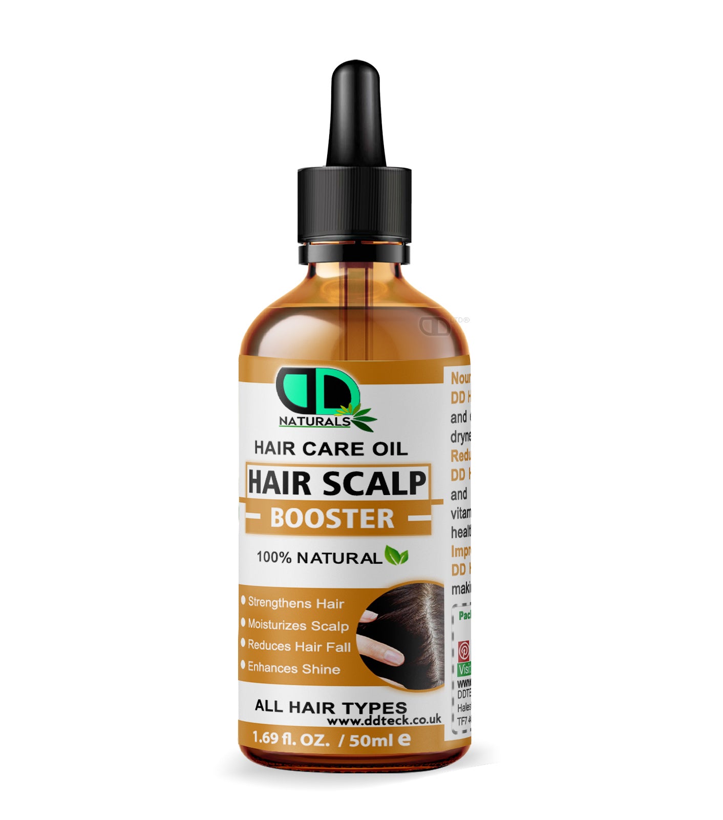 Natural Hair Scalp Booster | Strengthens Hair & Reduces Hair Fall