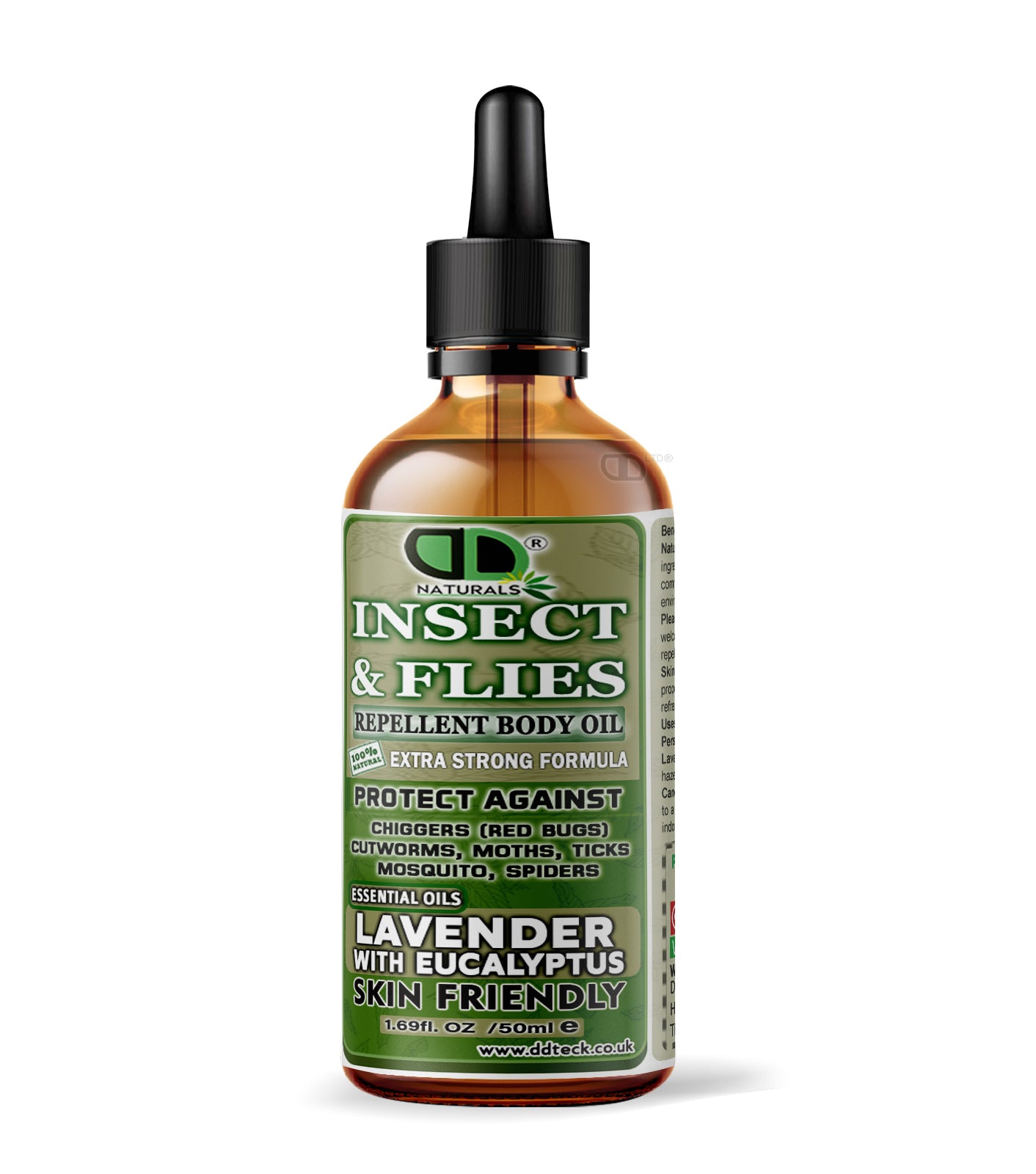 Insect Repellent with Lavender & Eucalyptus Essential Oils | Natural Bug Protection