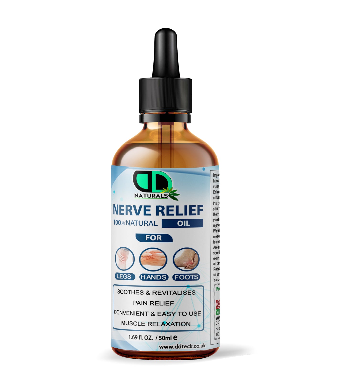 Nerve Relief Oil | Natural Sciatica & Nerve Pain Relief with Essential Oils