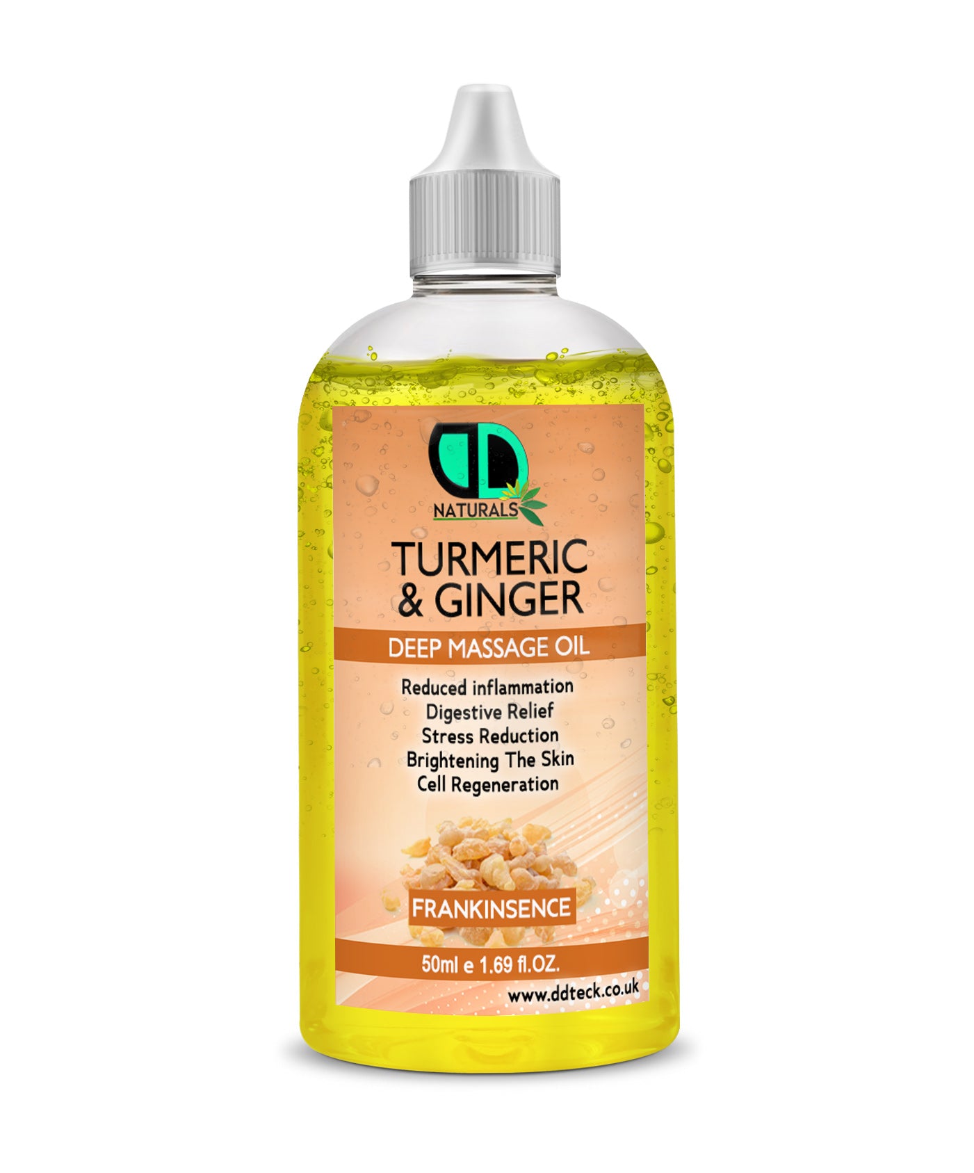 Turmeric & Ginger Deep Massage Oil with Frankincense