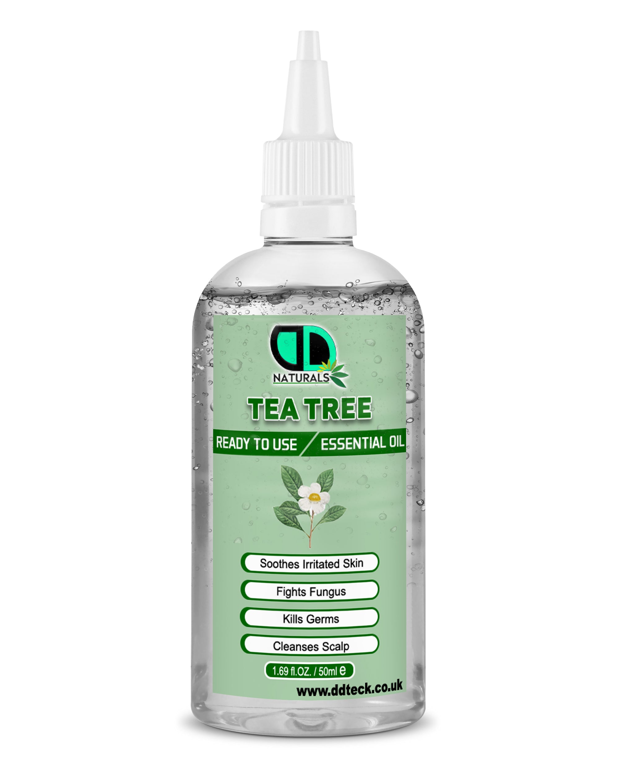 Tea Tree Essential Oil | Ready to Use | Natural Antiseptic, Skin, Scalp & Aromatherapy Oil
