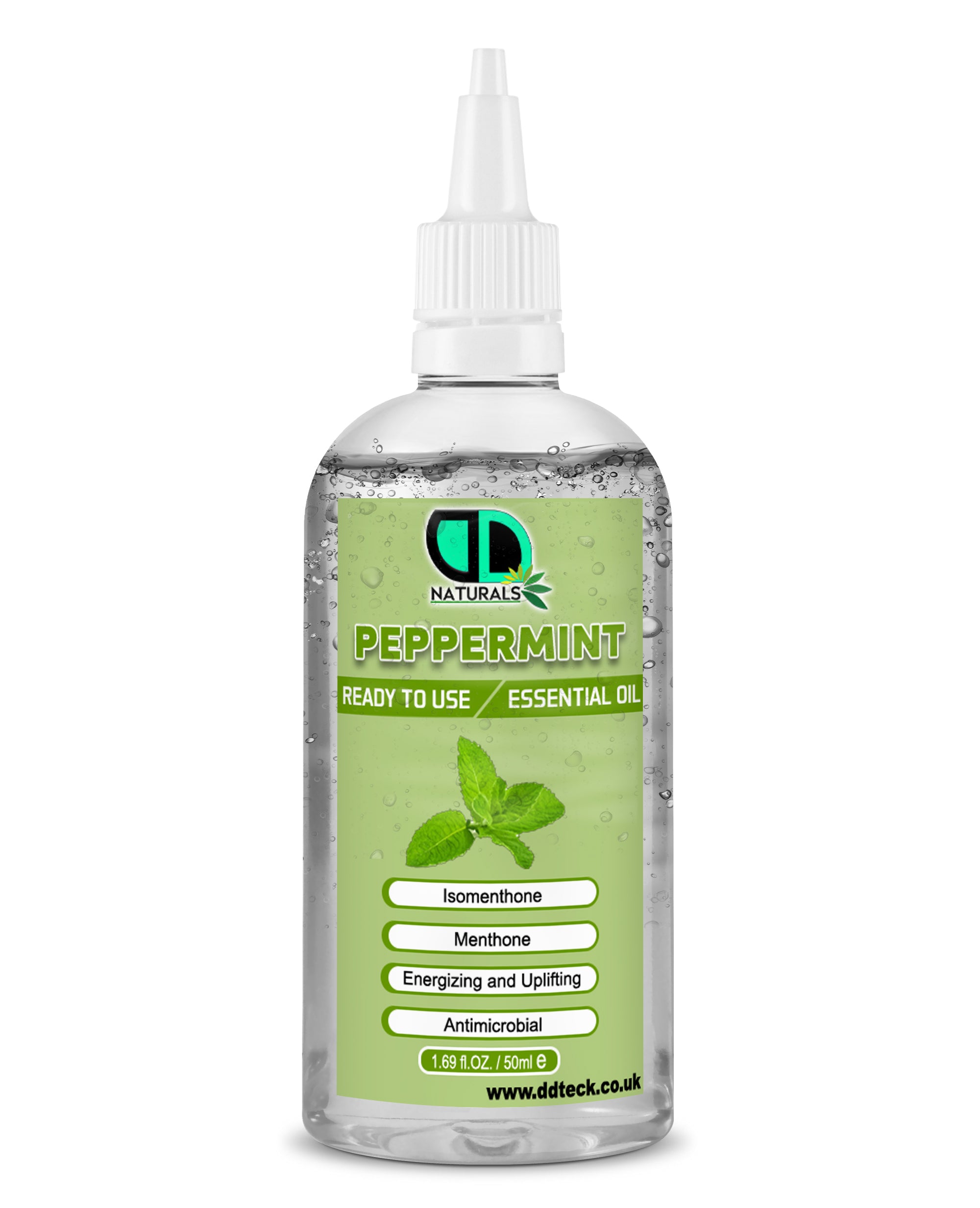 Peppermint Essential Oil - Ready to Use Energizing & Uplifting Formula