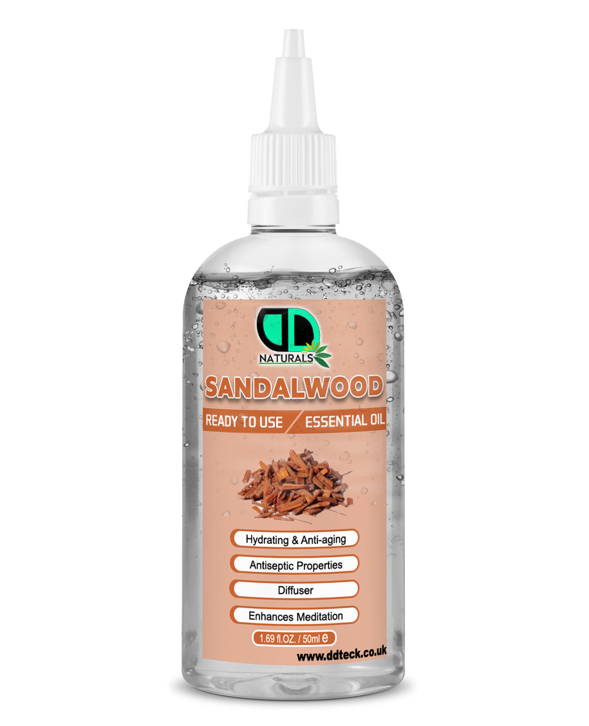 Sandalwood Essential Oil - Ready to Use Hydrating & Anti-aging Formula