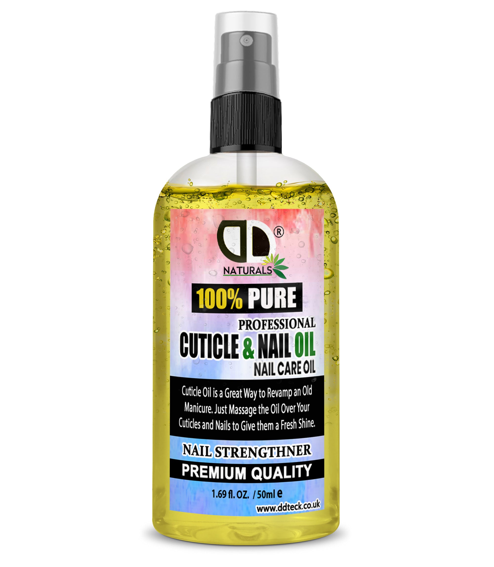 100% Pure Professional Cuticle & Nail Oil – Premium Nail Strengthened