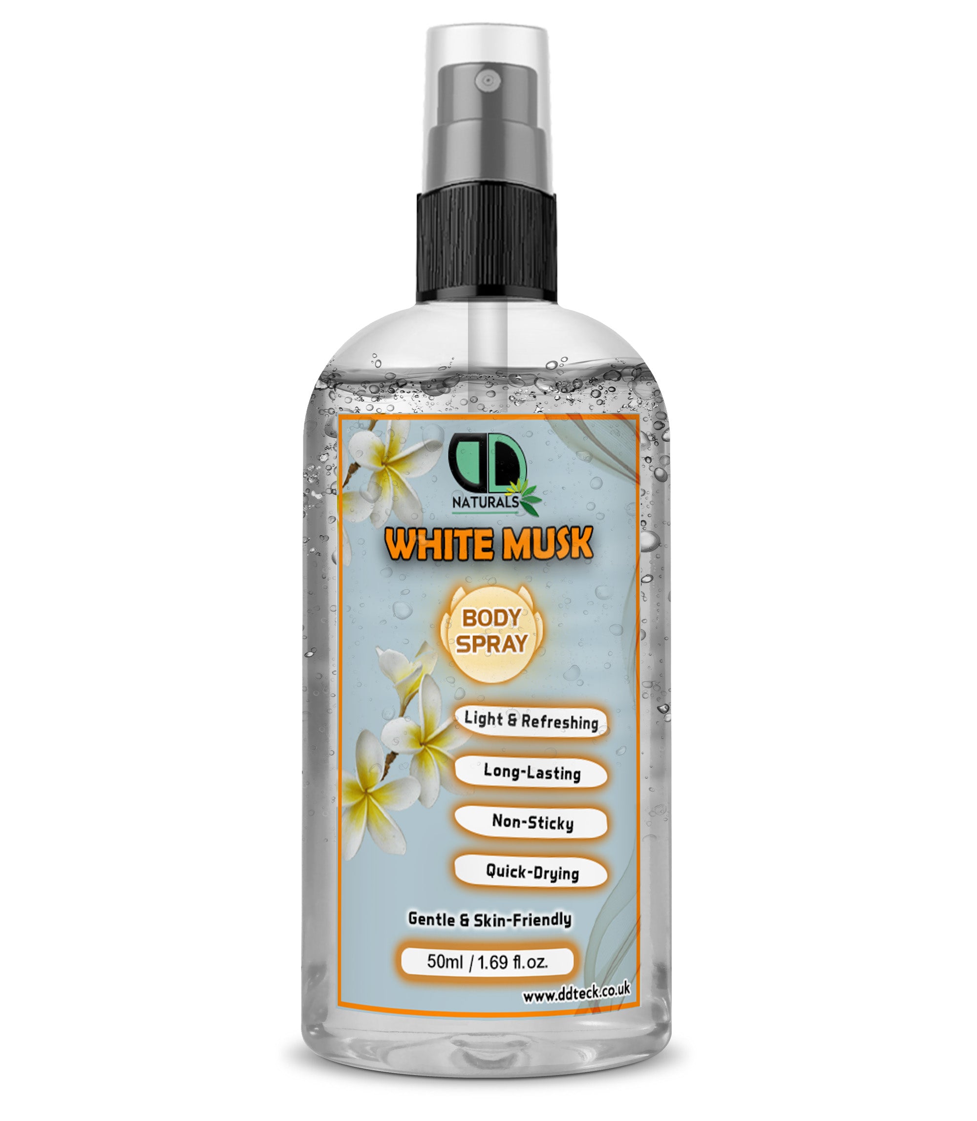 White Musk Body Spray – Light & Refreshing Long-Lasting Fragrance