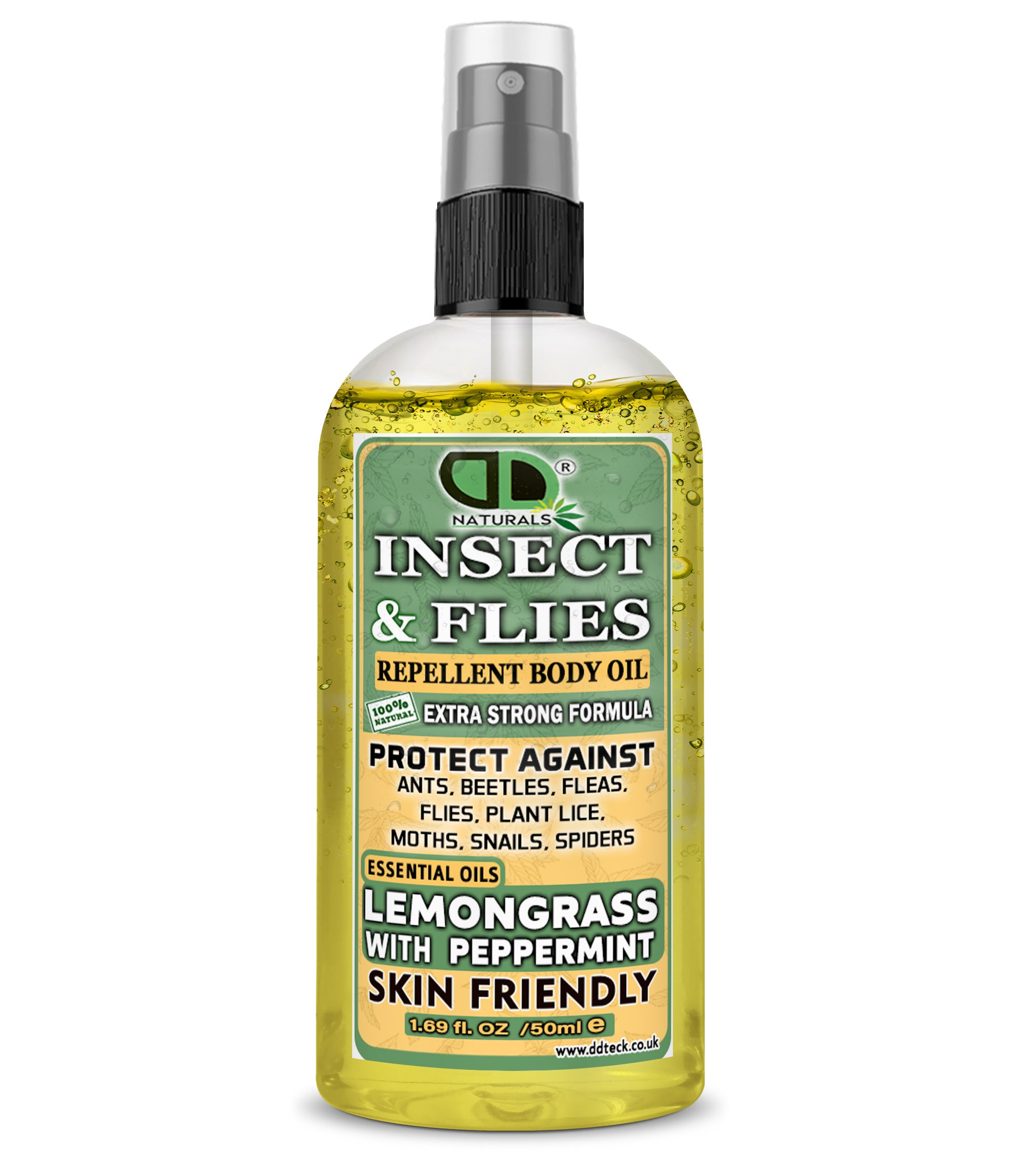 Lemongrass & Peppermint Insect Repellent – Extra Strong Natural Formula