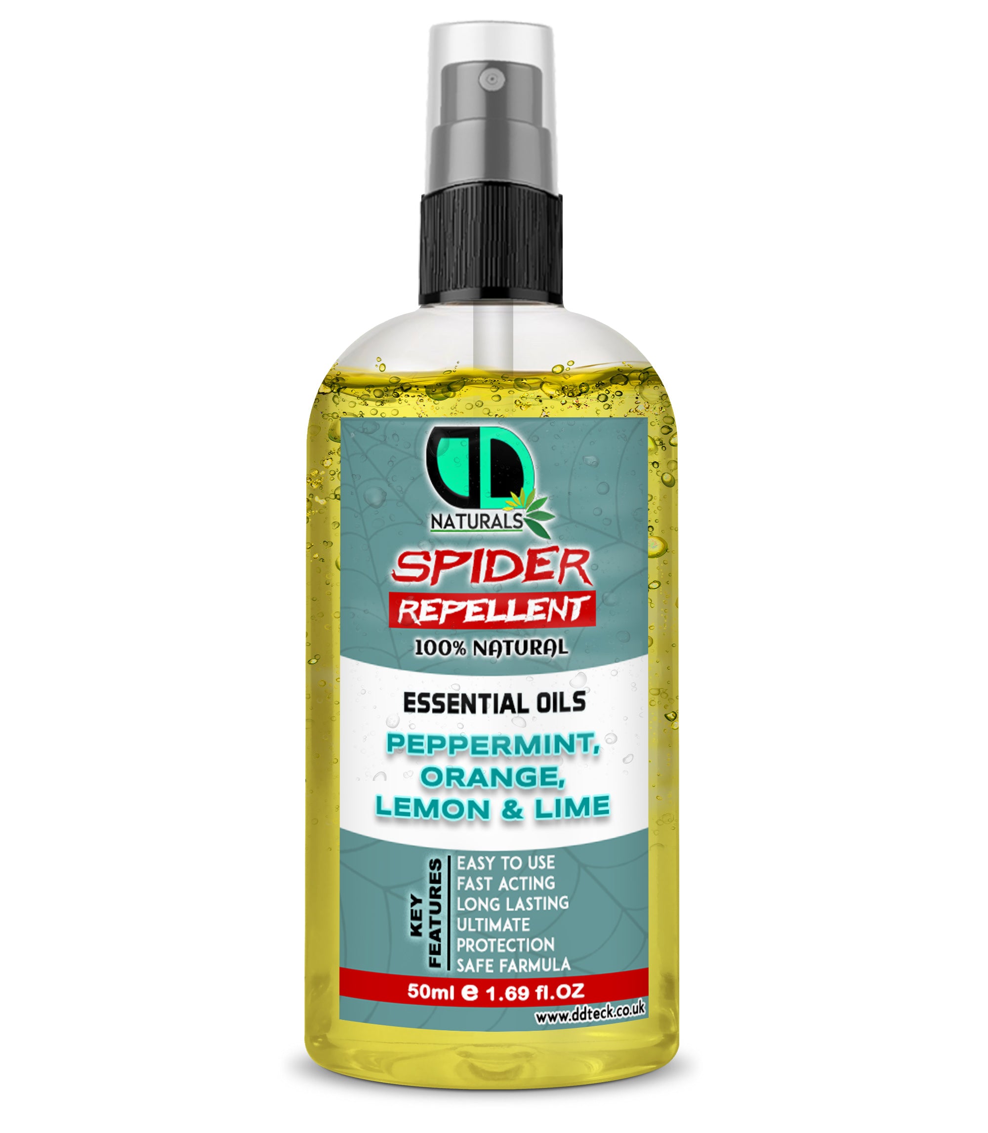 Spider Repellent | 100% Natural Peppermint & Citrus Essential Oil Spider Control Spray