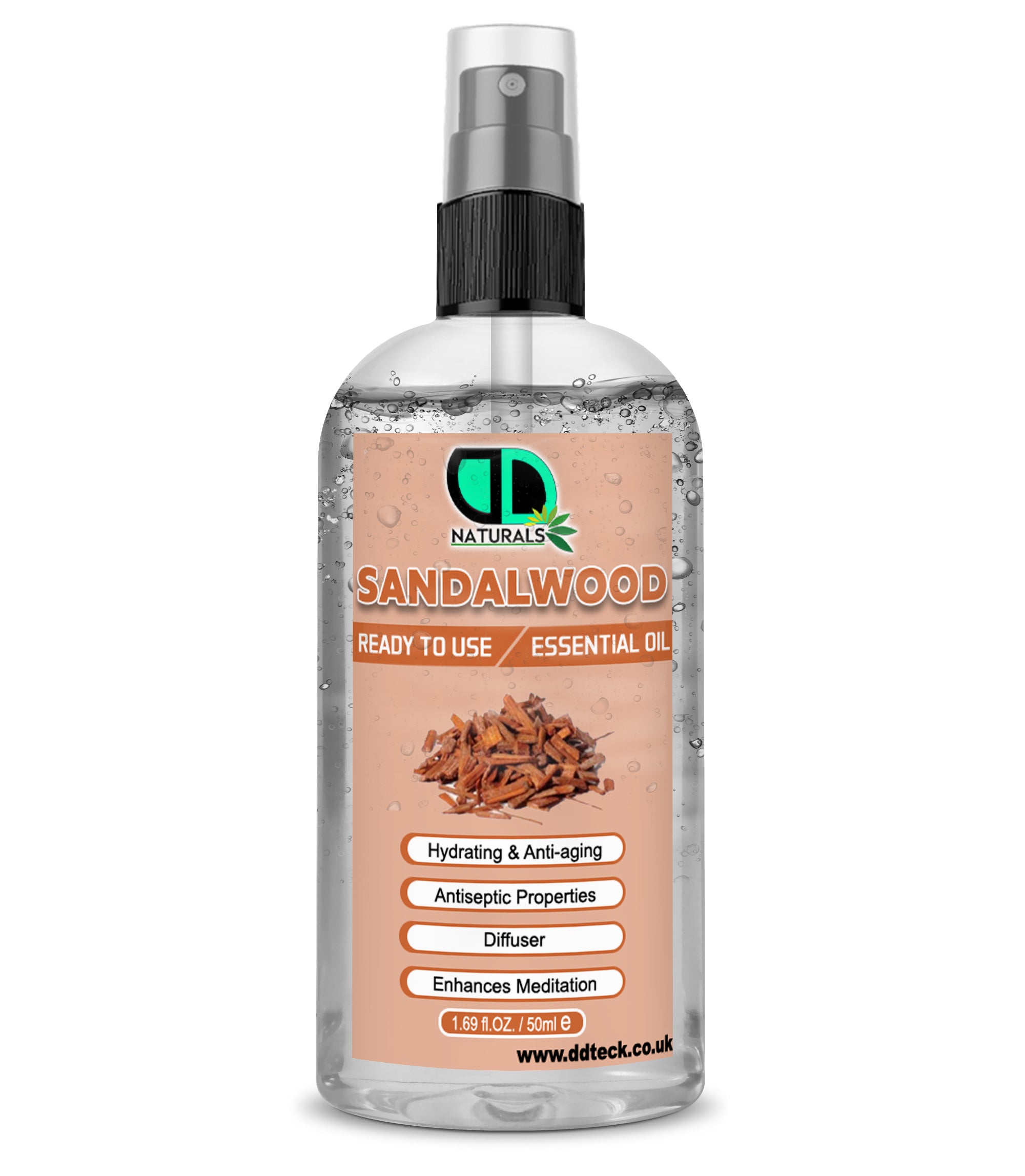 Sandalwood Essential Oil - Ready to Use Hydrating & Anti-aging Formula