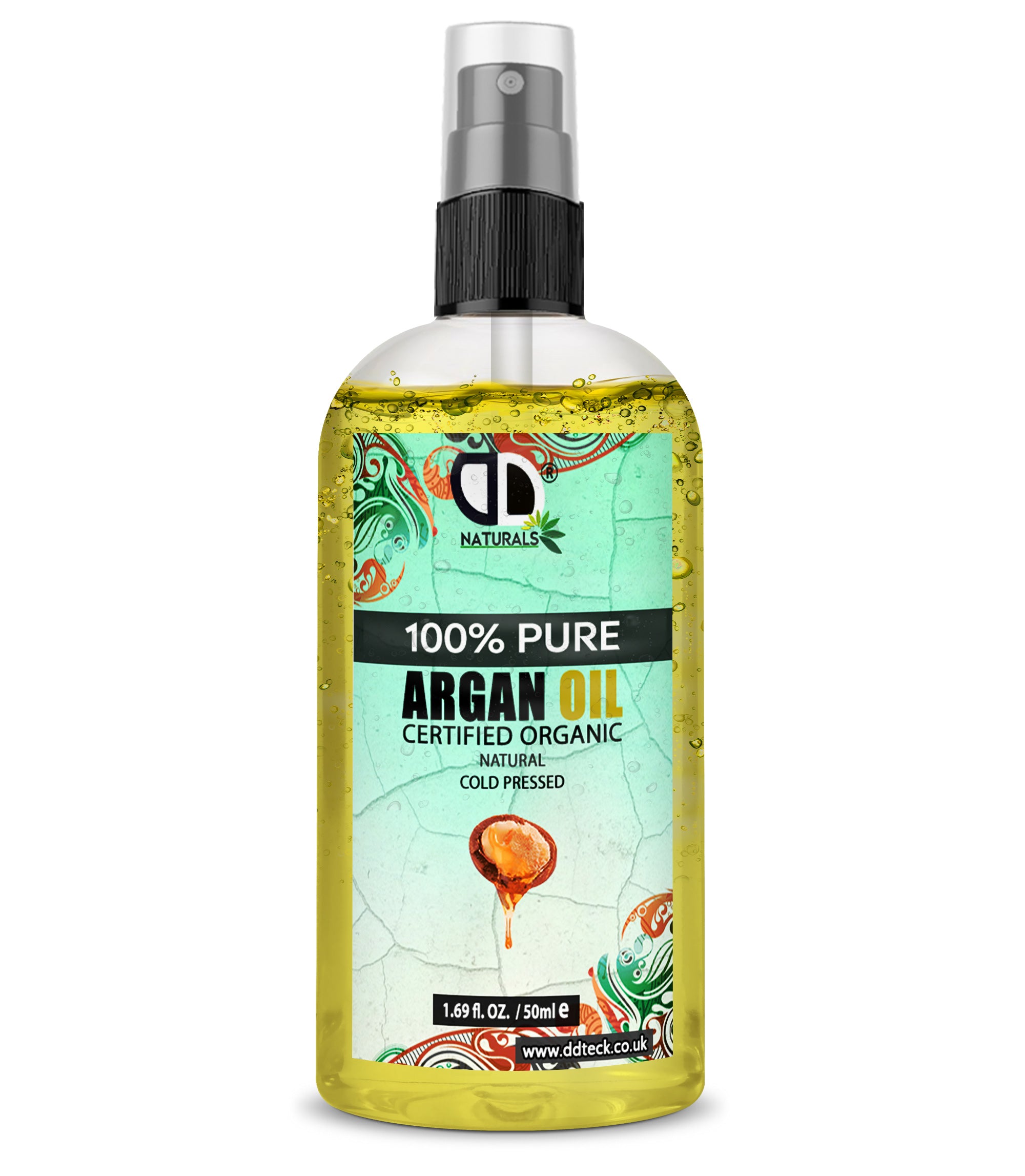 100% Pure Argan Oil | Organic Cold-Pressed Oil for Hair, Skin & Nails
