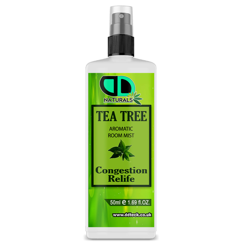 Tea Tree Aromatic Room Mist – Natural Congestion Relief & Air Purifier