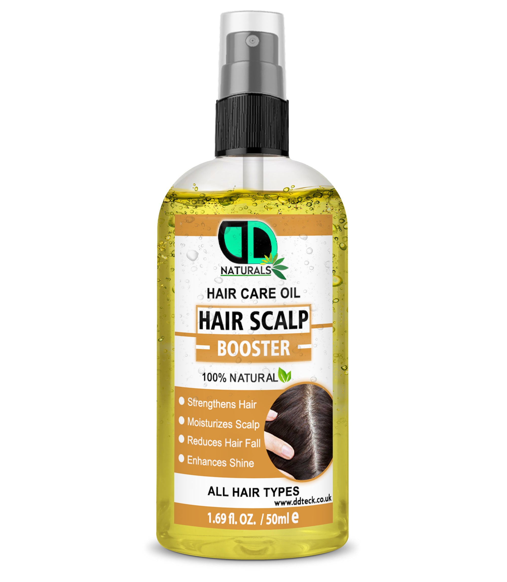 Natural Hair Scalp Booster | Strengthens Hair & Reduces Hair Fall