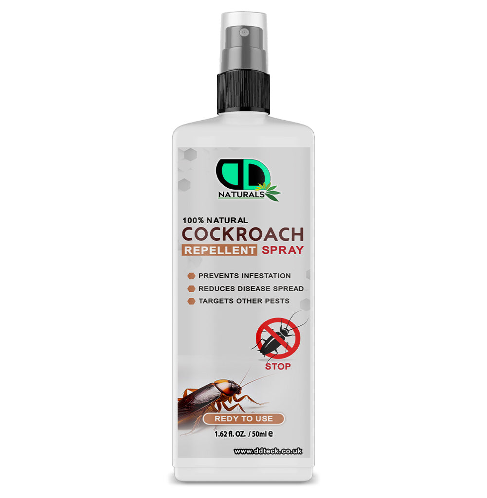 Cockroach Repellent – Natural Plant-Based Spray for Cockroaches & Crawling Insects (Home & Garden Use)