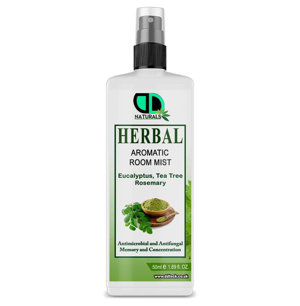 Herbal Aromatic Room Mist - Eucalyptus, Tea Tree & Rosemary