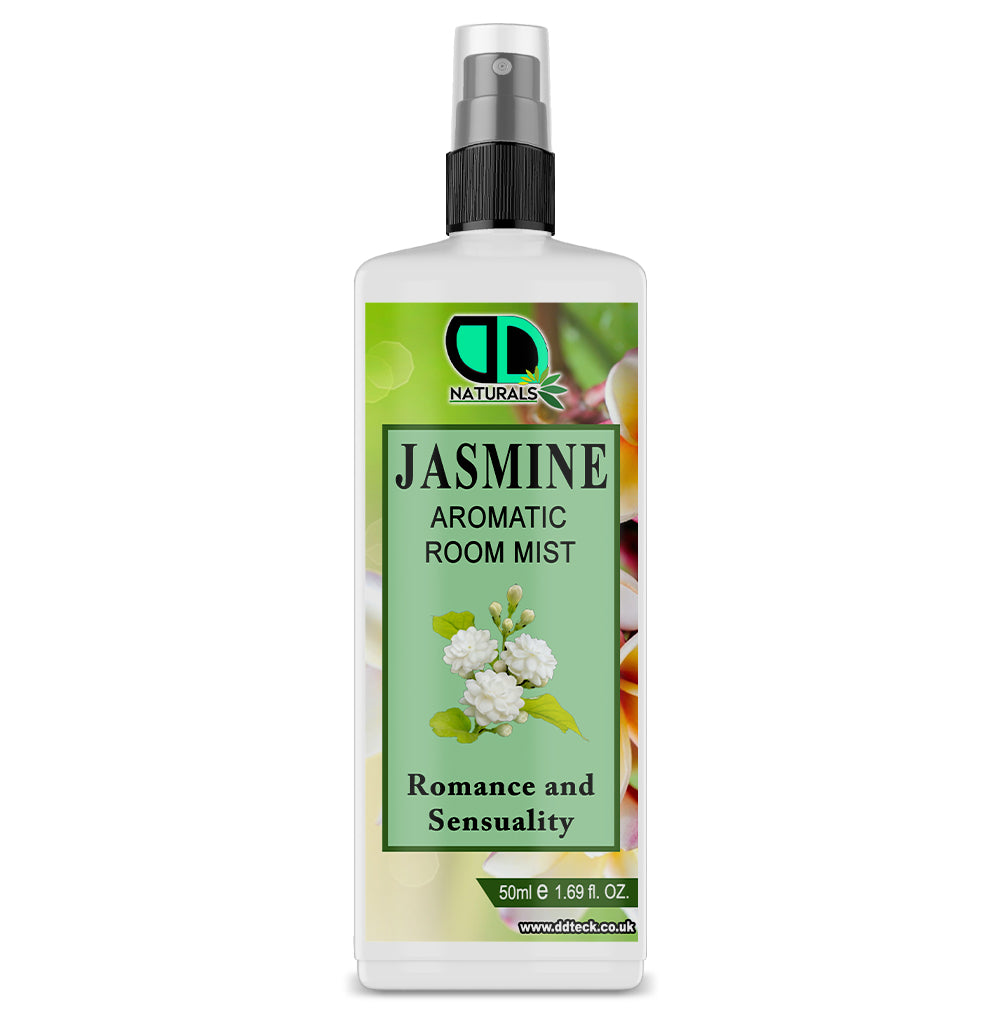 Jasmine Aromatic Room Mist – Romance & Sensuality Fragrance Spray | Refreshing Air Freshener