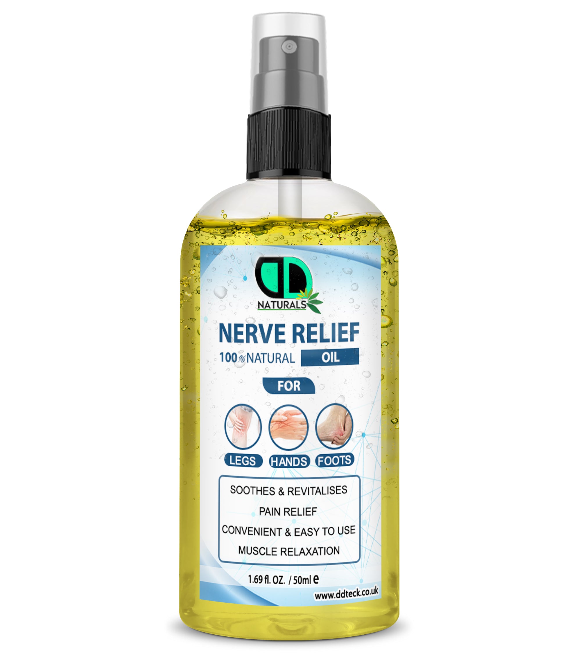 Nerve Relief Oil | Natural Sciatica & Nerve Pain Relief with Essential Oils