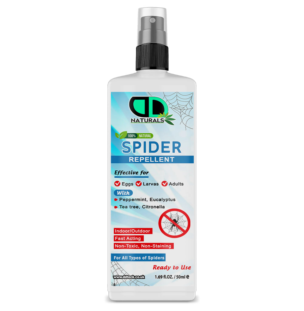 100% Natural Spider Repellent – Fast-Acting Indoor & Outdoor Protection