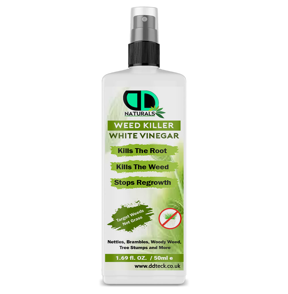 Weed Killer White Vinegar – Heavy Duty Root Killer & Regrowth Preventer