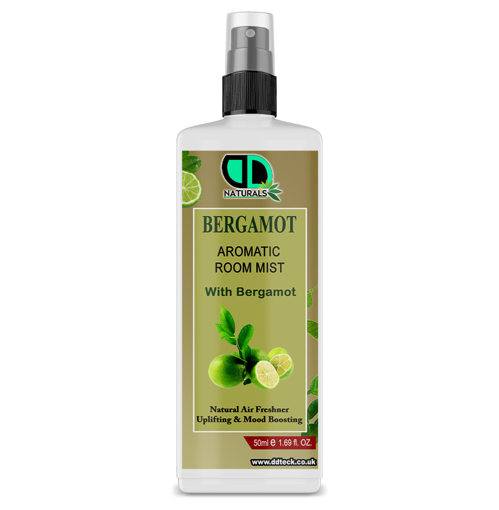 Bergamot Aromatic Room Mist – Natural Air Freshener for Mood Boosting
