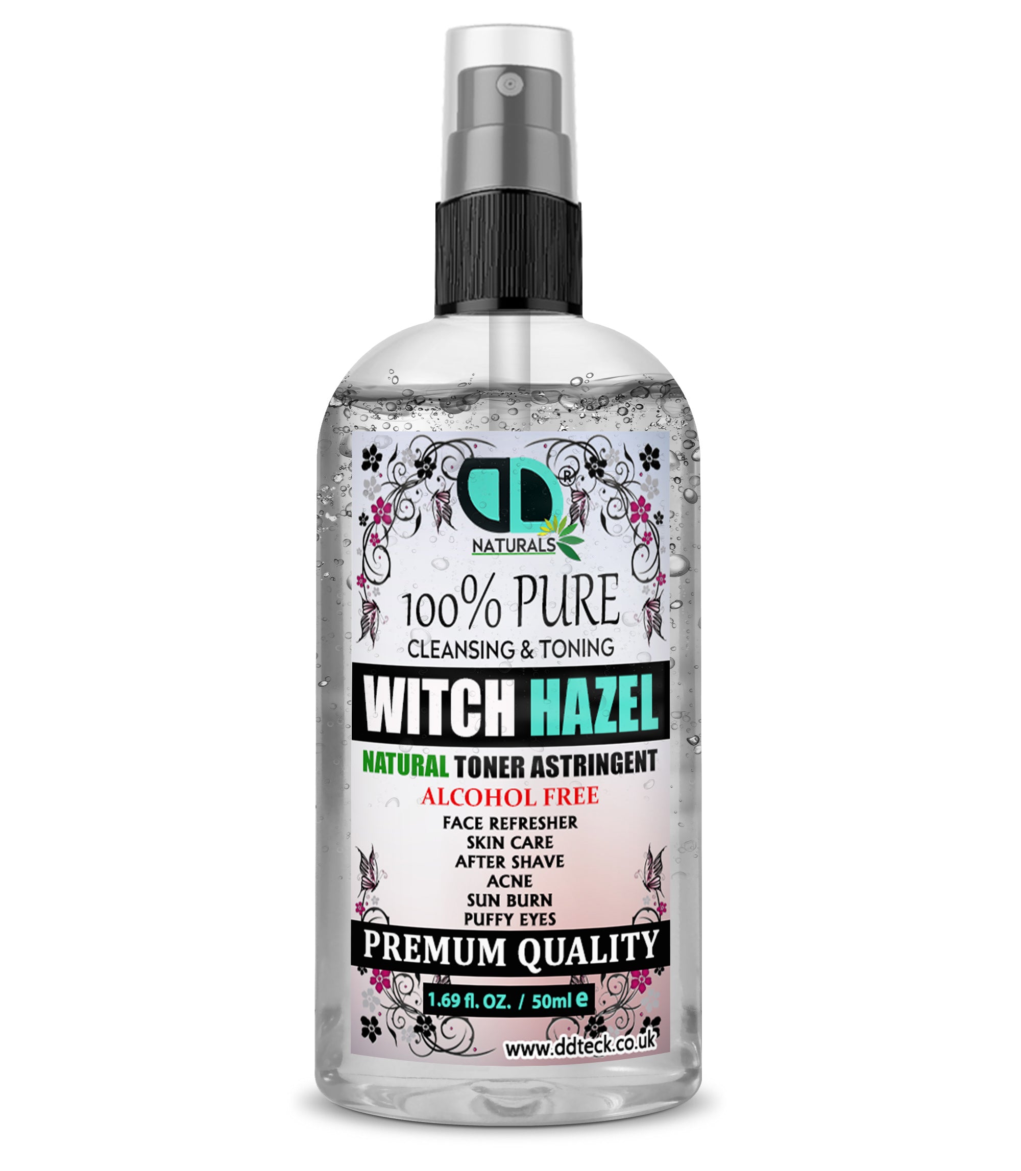 Witch Hazel Alcohol-Free Toner | Gentle, Natural Skin Toning for Sensitive & Acne-Prone Skin