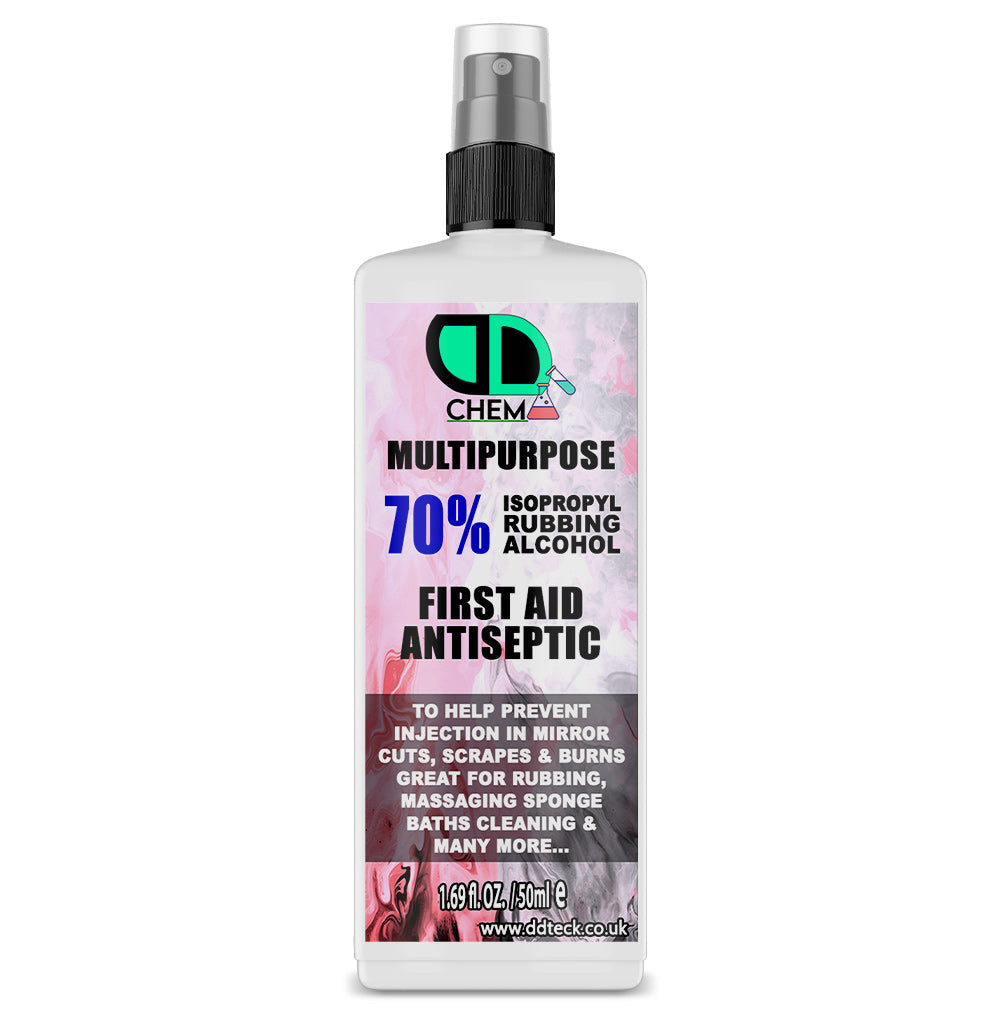 70% Isopropyl Rubbing Alcohol – Multipurpose First Aid Antiseptic