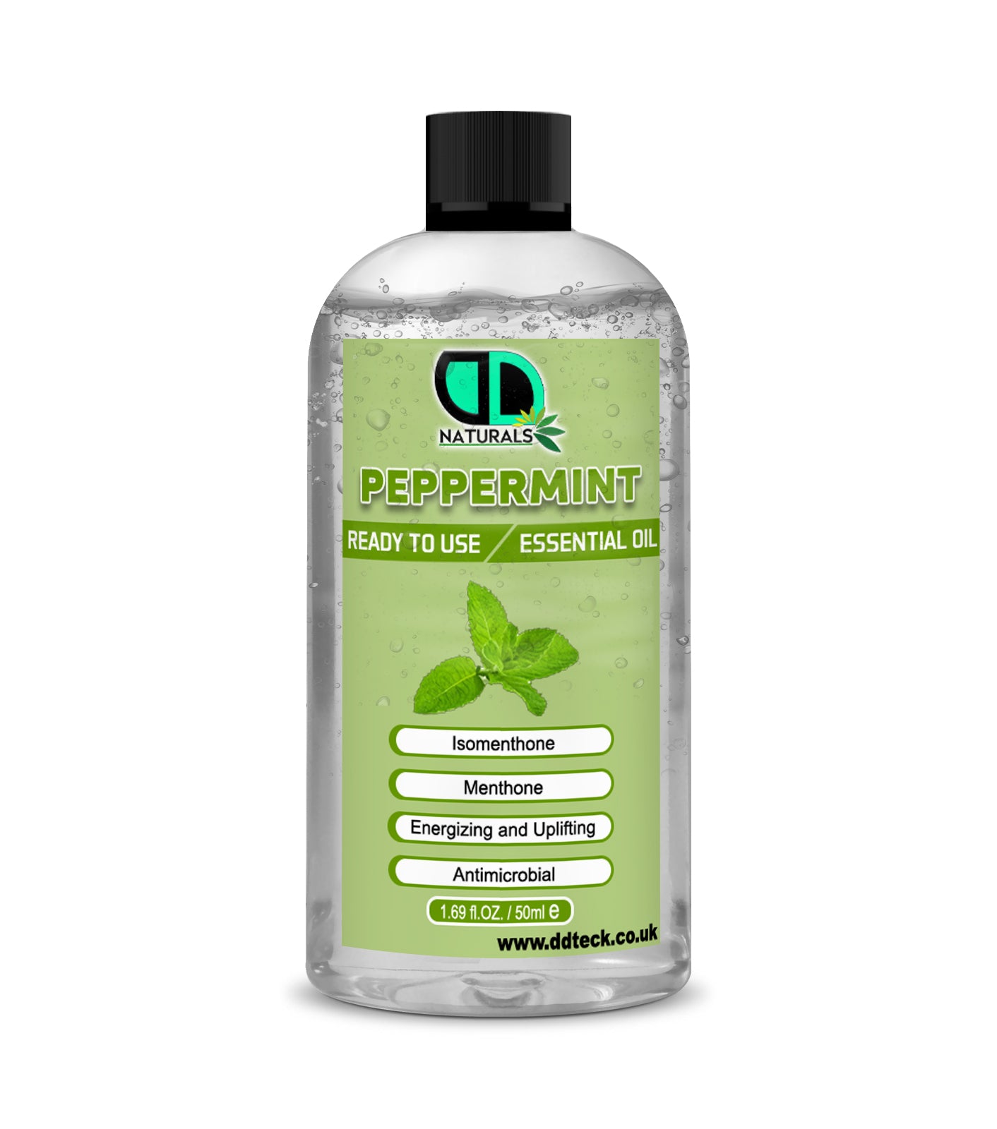 Peppermint Essential Oil - Ready to Use Energizing & Uplifting Formula