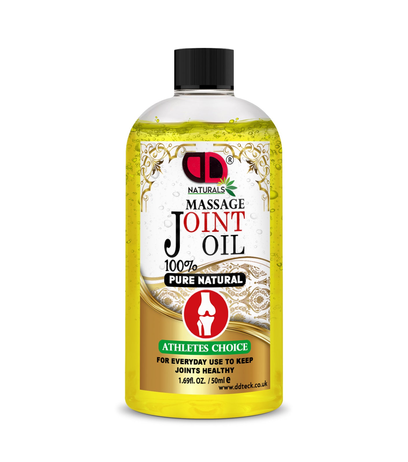 100% Pure Natural Joint Massage Oil - Athletes Choice for Healthy Joints