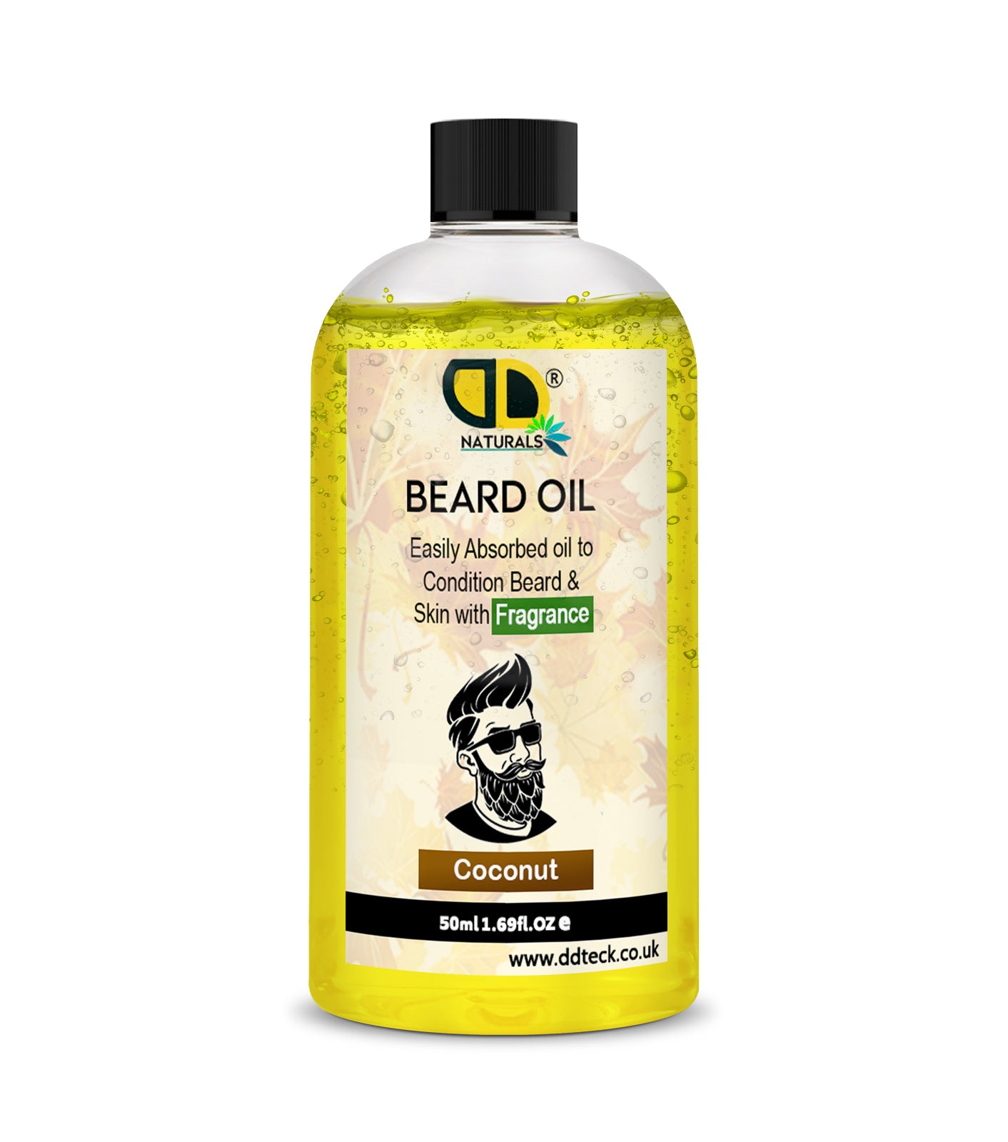 Coconut Beard Essential Oil | Deep Hydration, Growth Support & Smooth Beard Care for Men