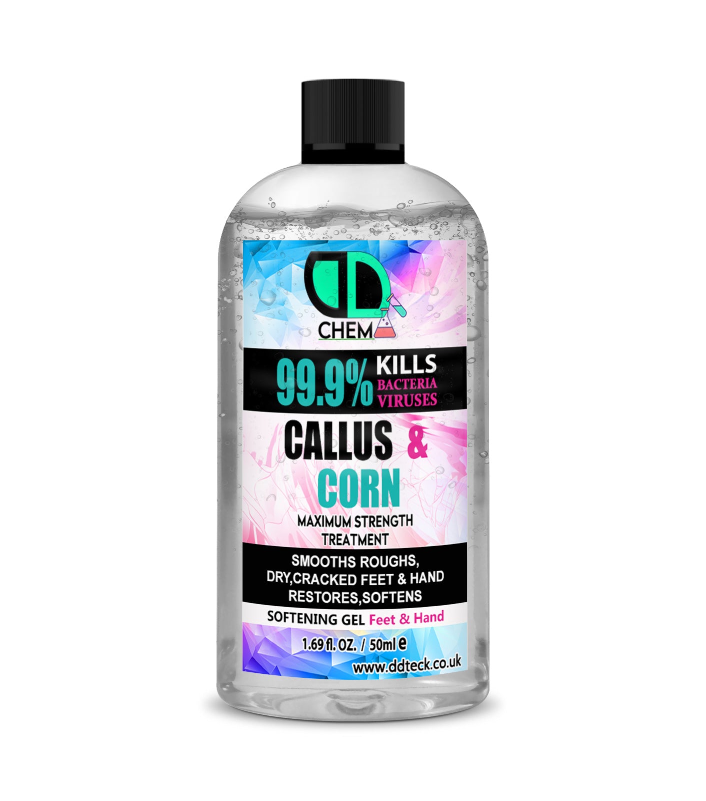 Callus & Corn Maximum Strength Treatment – Softening Gel for Feet & Hands