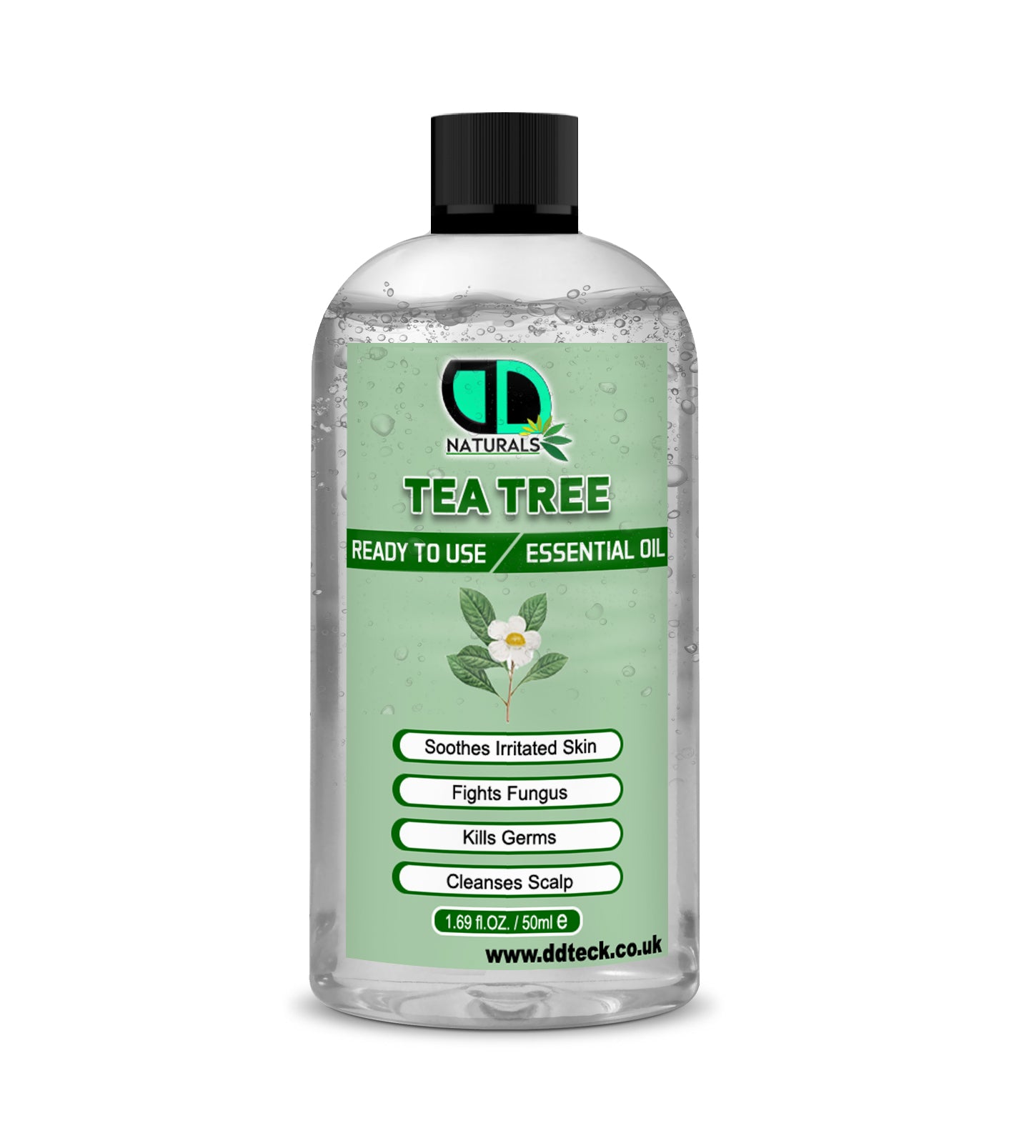 Tea Tree Essential Oil | Ready to Use | Natural Antiseptic, Skin, Scalp & Aromatherapy Oil