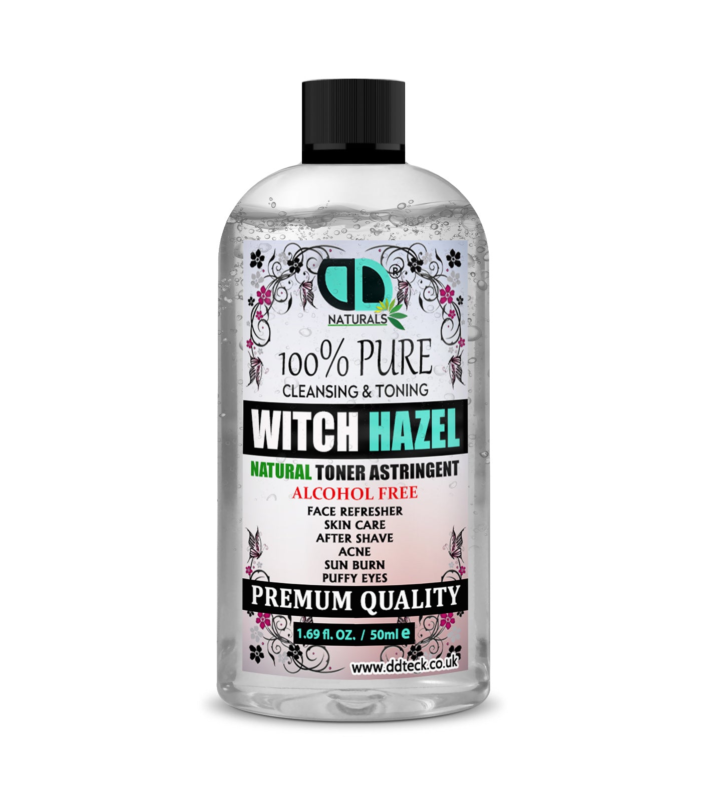 Witch Hazel Alcohol-Free Toner | Gentle, Natural Skin Toning for Sensitive & Acne-Prone Skin