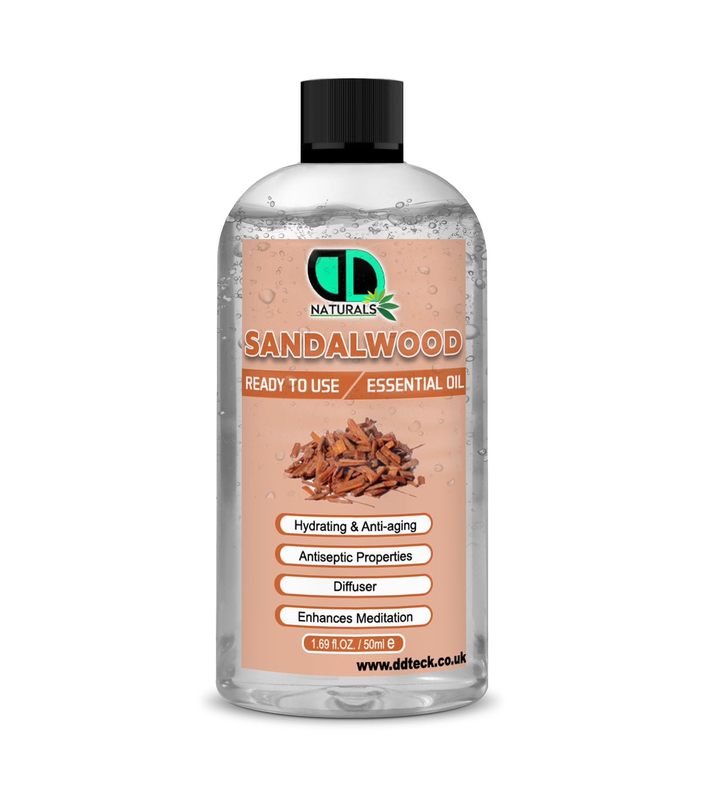 Sandalwood Essential Oil - Ready to Use Hydrating & Anti-aging Formula