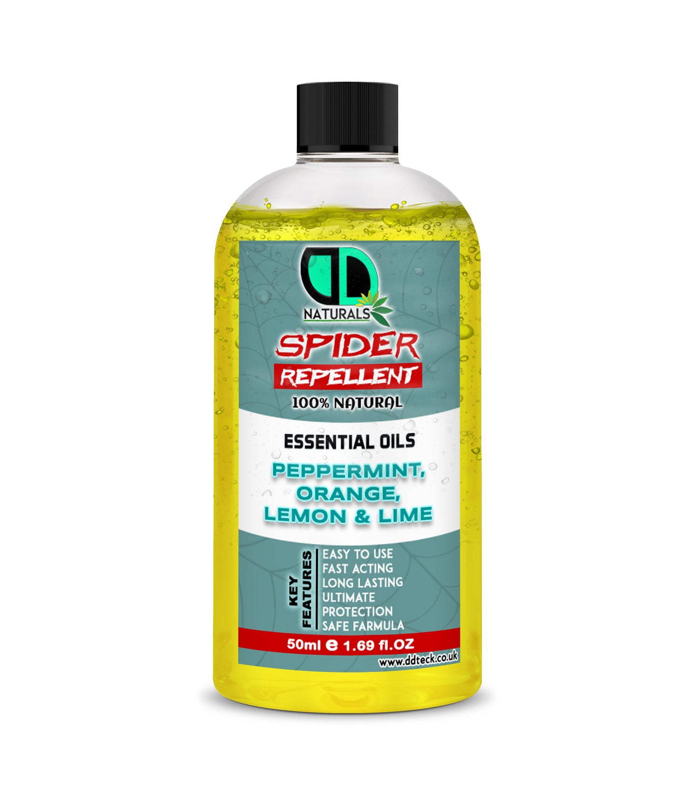 Spider Repellent | 100% Natural Peppermint & Citrus Essential Oil Spider Control Spray