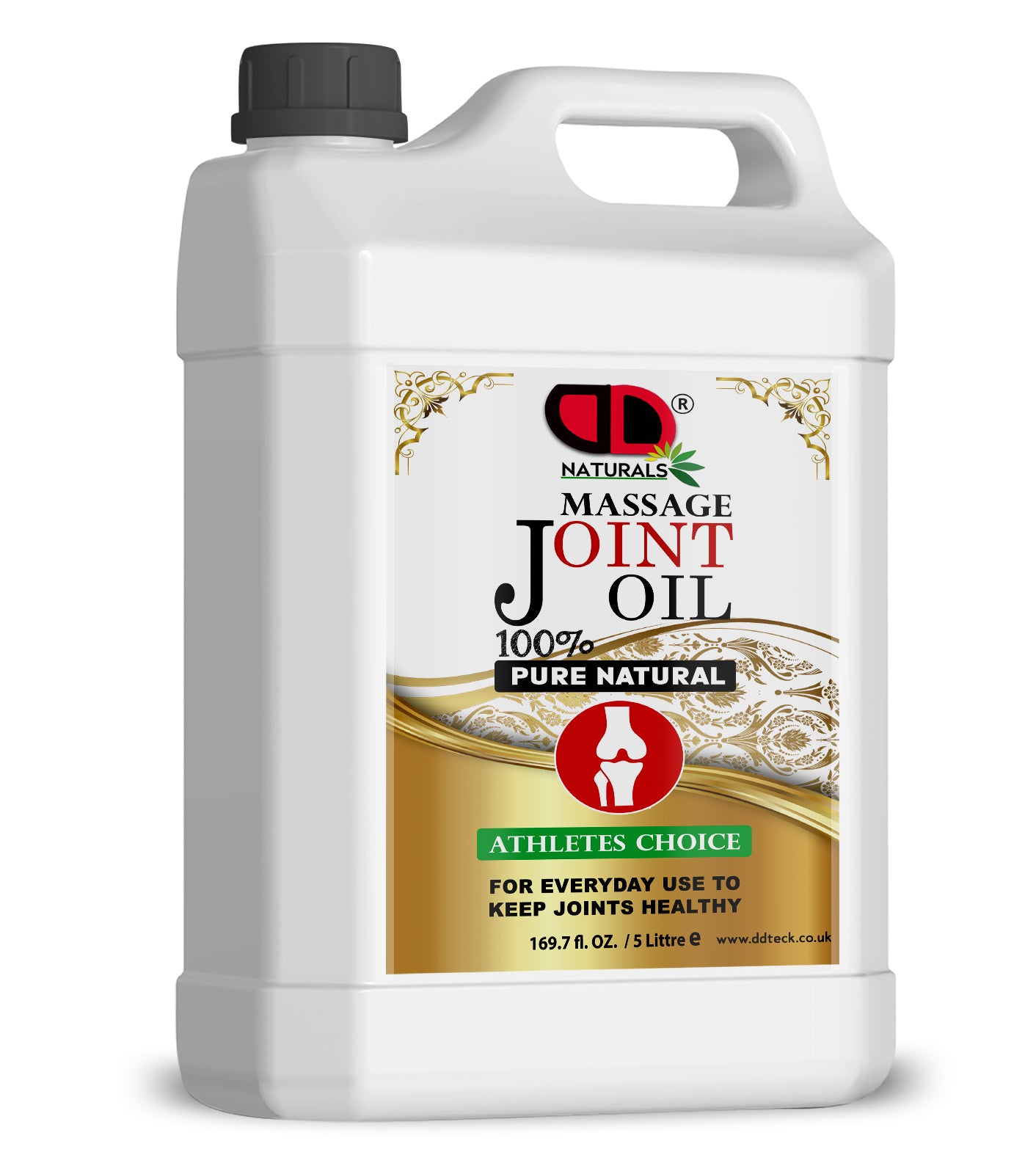 100% Pure Natural Joint Massage Oil - Athletes Choice for Healthy Joints