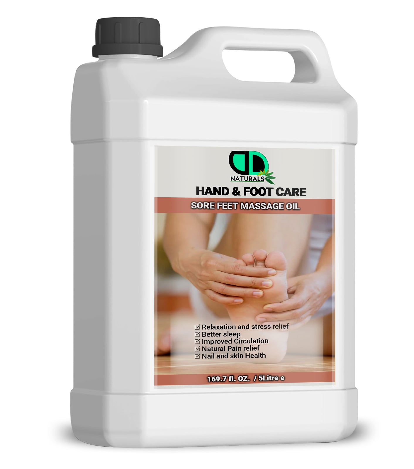 Hand & Foot Care – Sore Feet Massage Oil