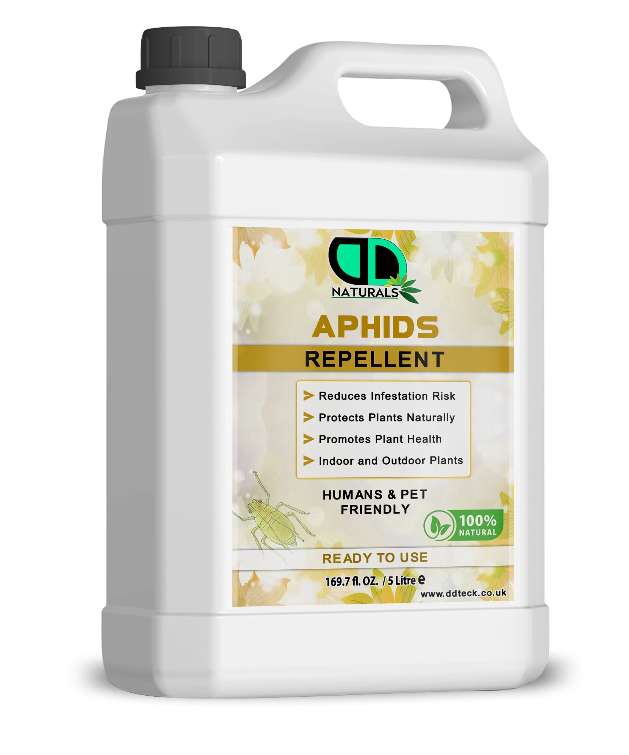 Natural Aphids Repellent | Protects Plants Naturally & Promotes Plant Health
