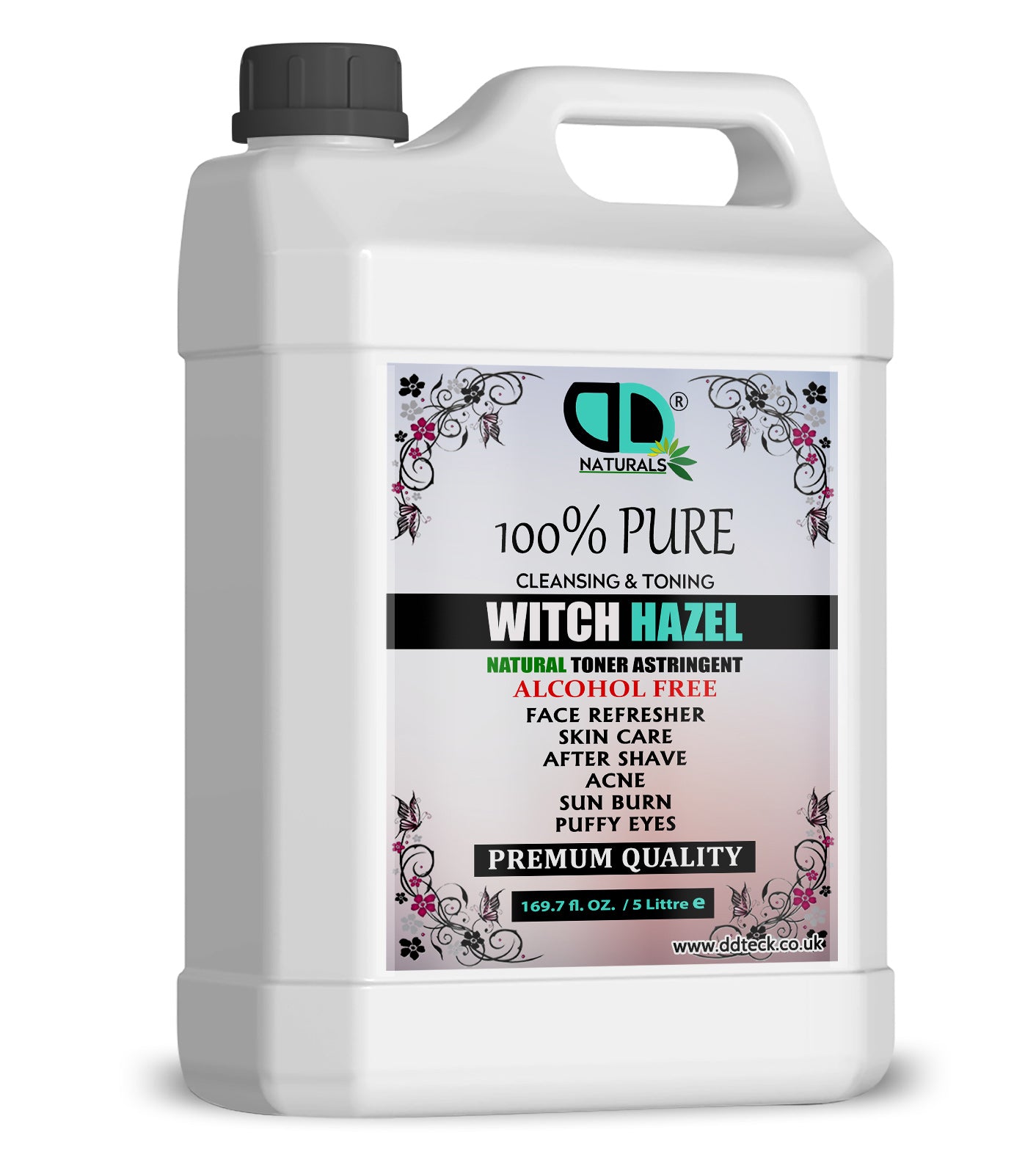 Witch Hazel Alcohol-Free Toner | Gentle, Natural Skin Toning for Sensitive & Acne-Prone Skin