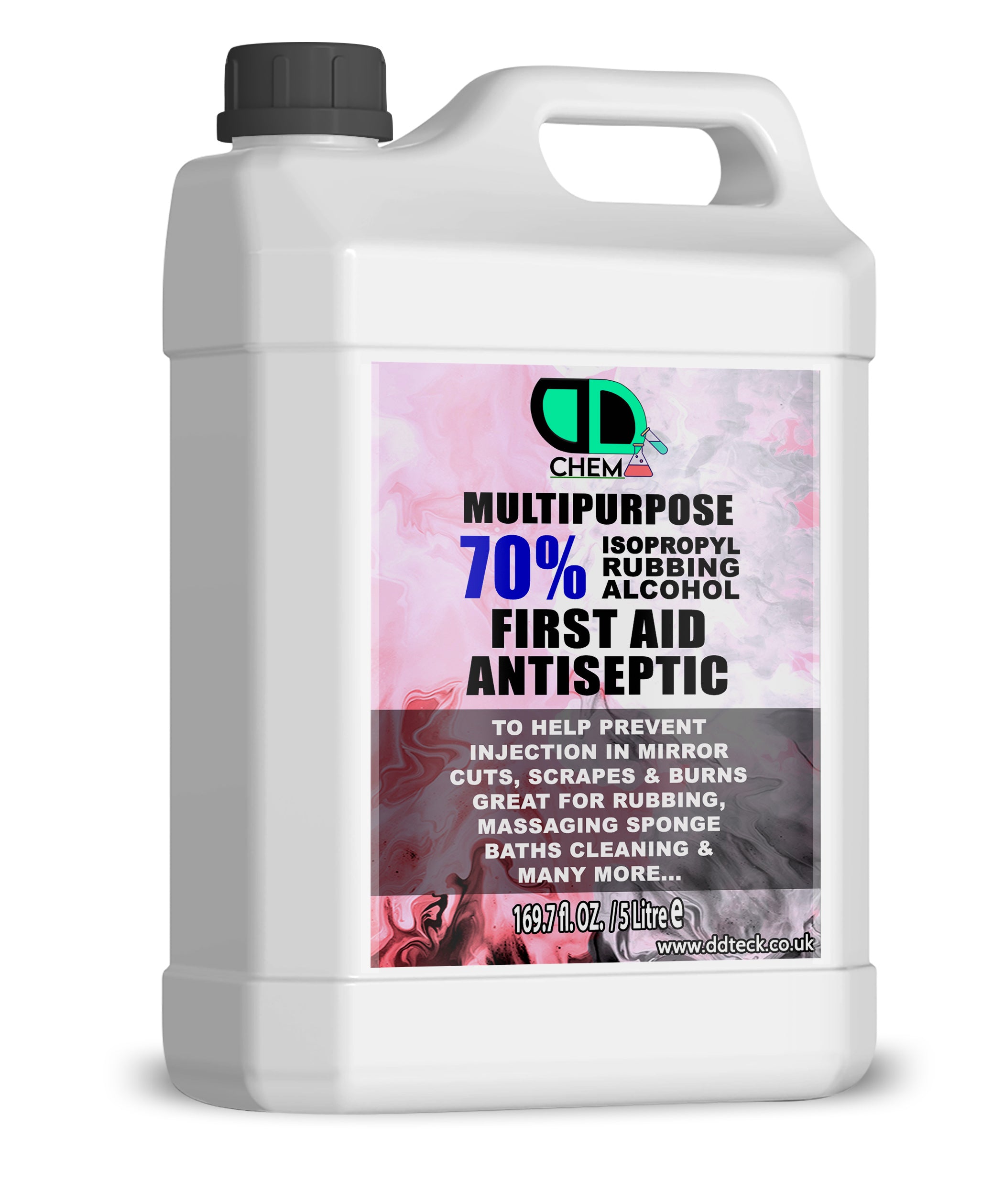 70% Isopropyl Rubbing Alcohol – Multipurpose First Aid Antiseptic