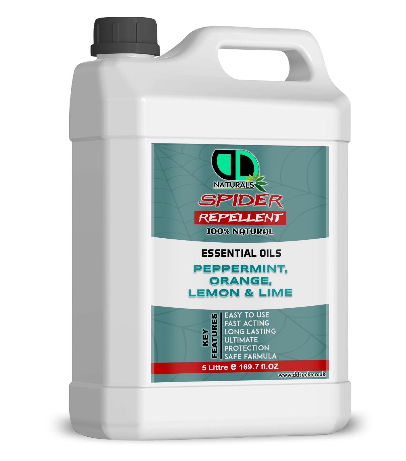 Spider Repellent | 100% Natural Peppermint & Citrus Essential Oil Spider Control Spray