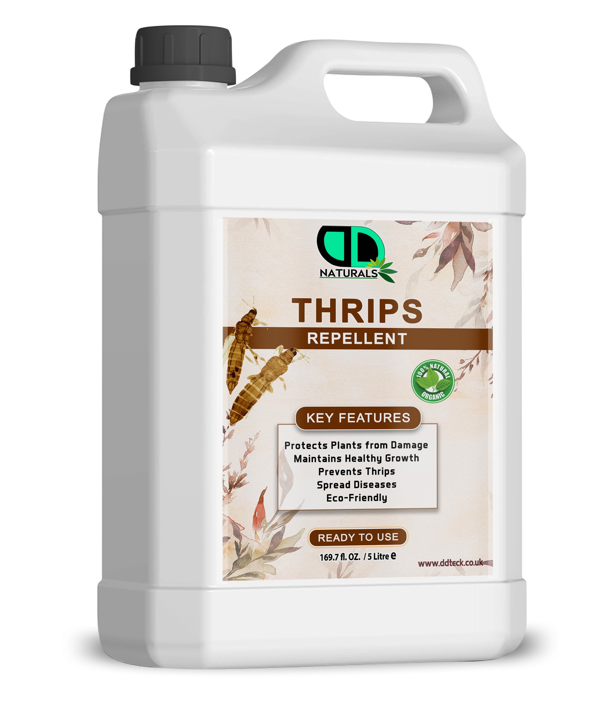 Thrips Repellent | Natural Plant Protection for Indoor & Outdoor Gardening