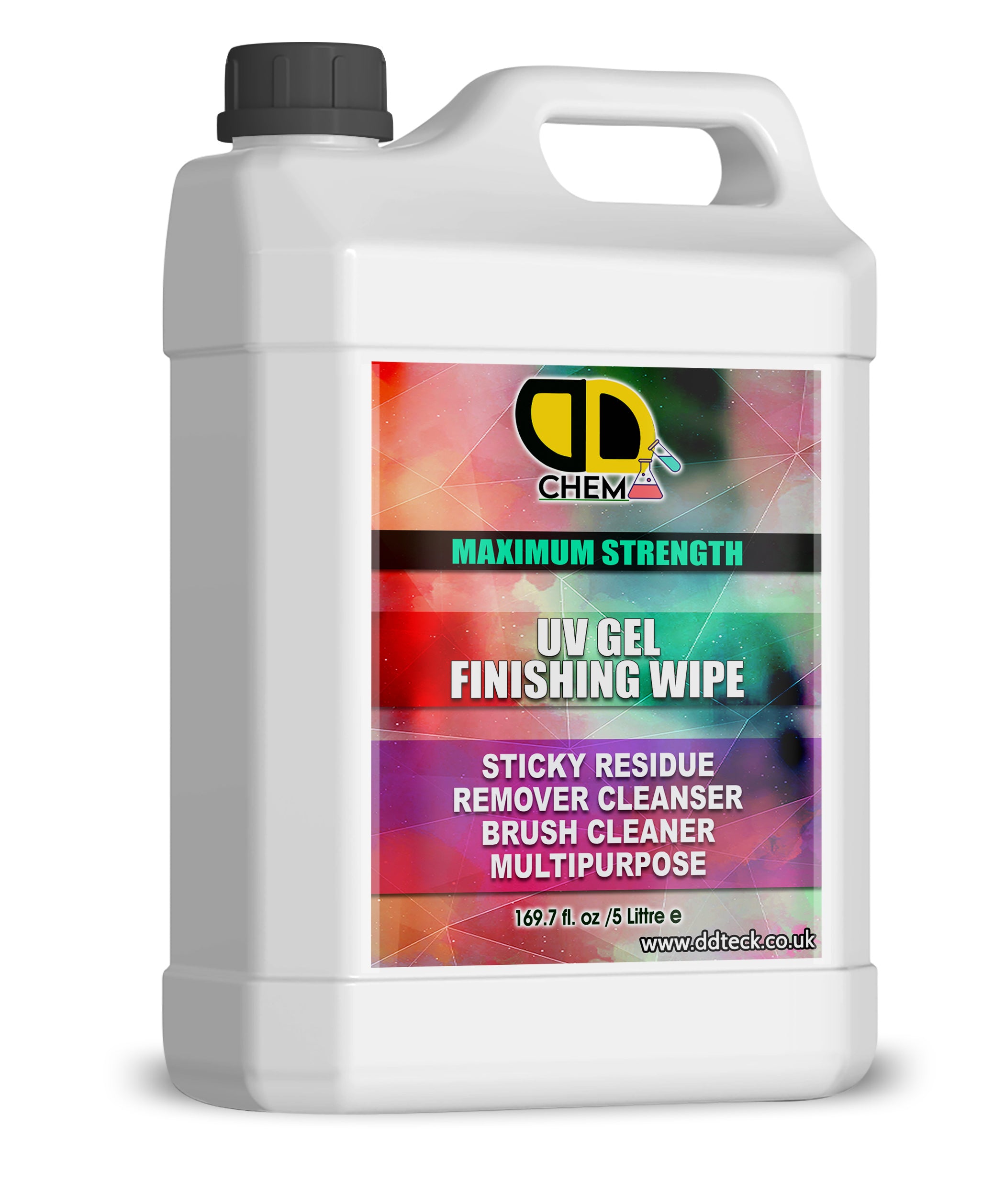 UV Gel Finishing Wipe - Maximum Strength Sticky Residue Remover & Cleanser