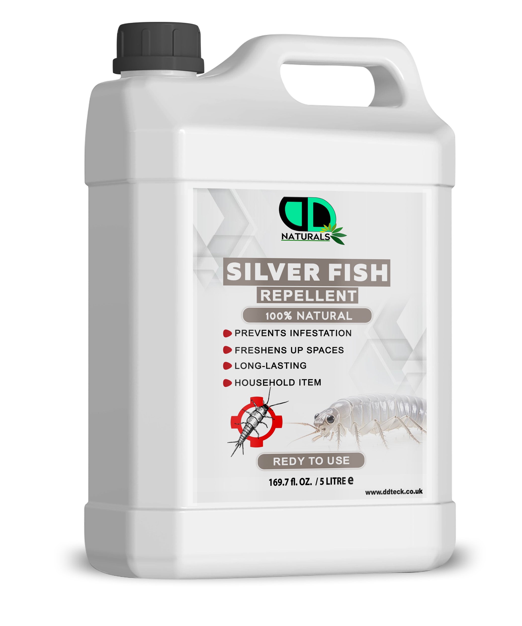 Silverfish Repellent Spray | Natural Lavender & Cinnamon Essential Oil Pest Control