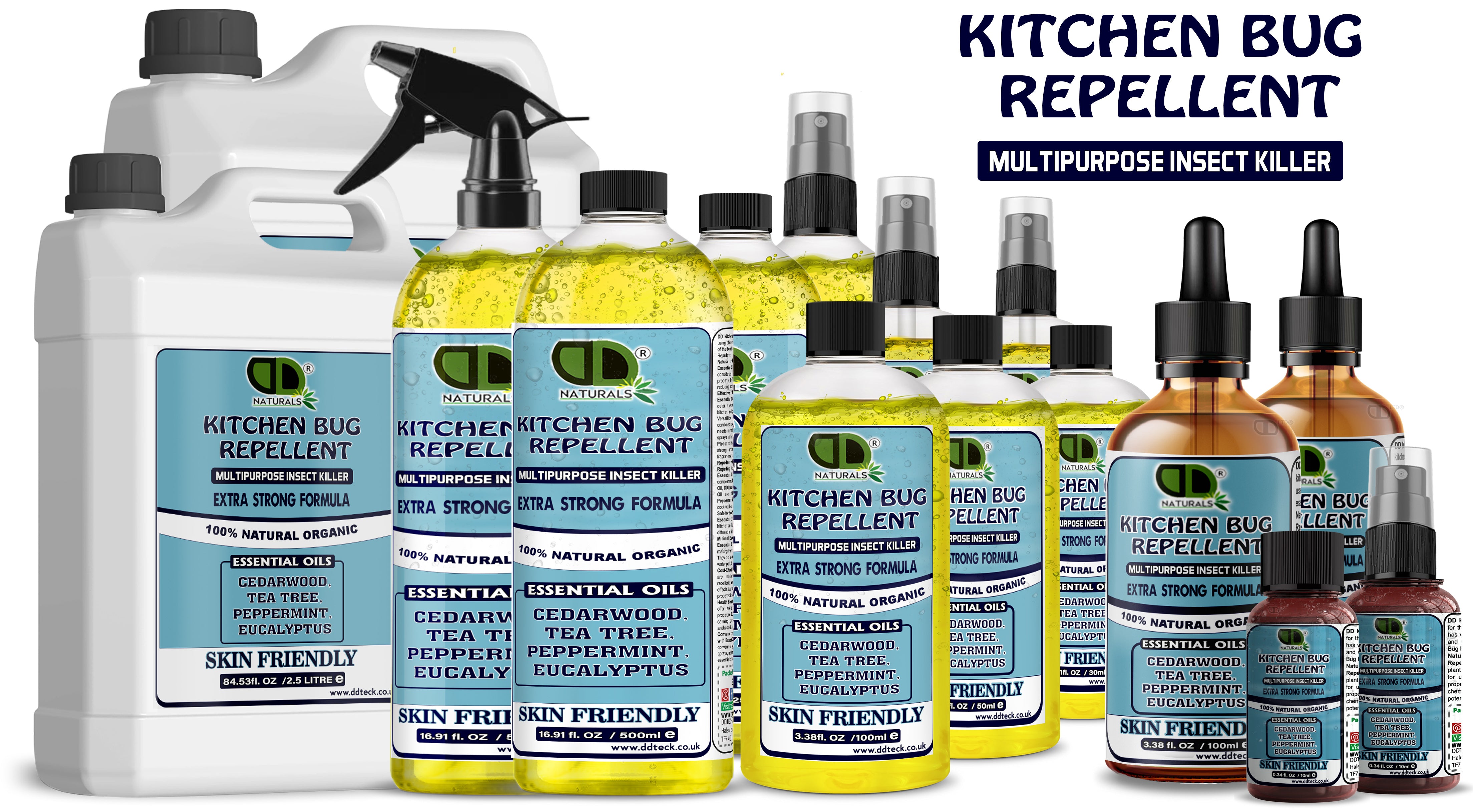 Kitchen Bug Repellent - Extra Strong Multipurpose Insect Killer