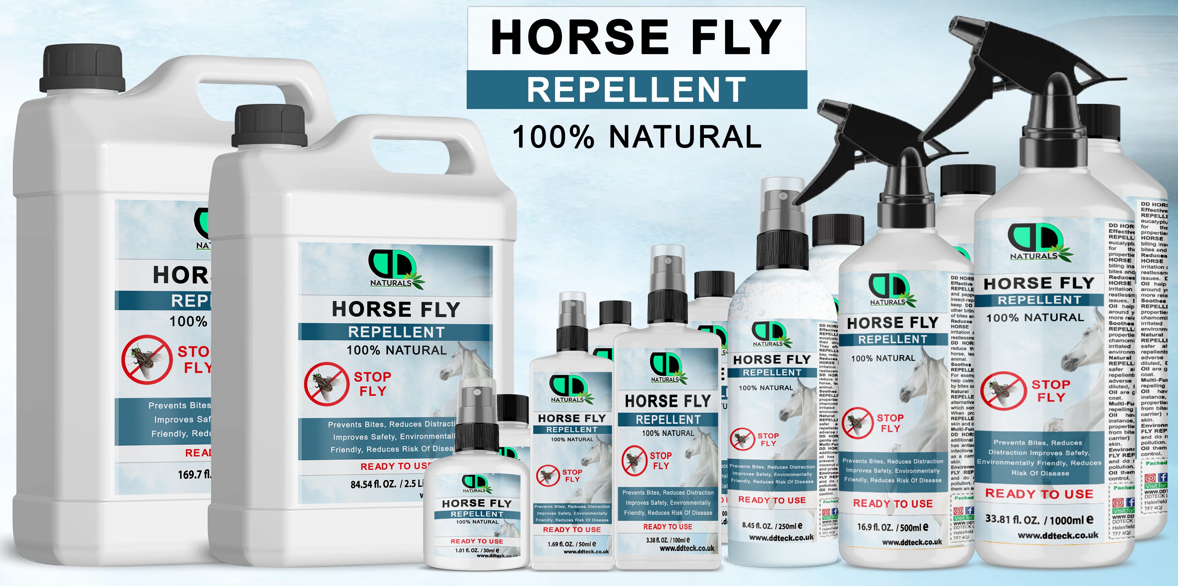 Horse Fly Repellent – Environmentally Friendly & Disease Risk Reduction